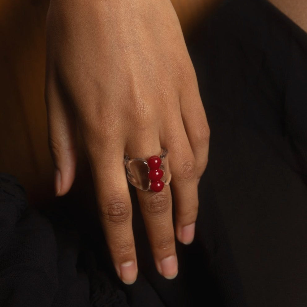 Three Pea Ring by KEANE - At Present Jewelry