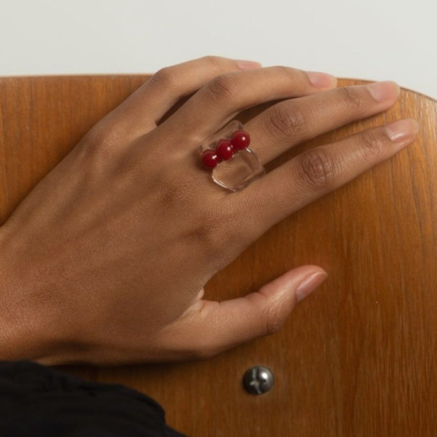 Three Pea Ring by KEANE - At Present Jewelry