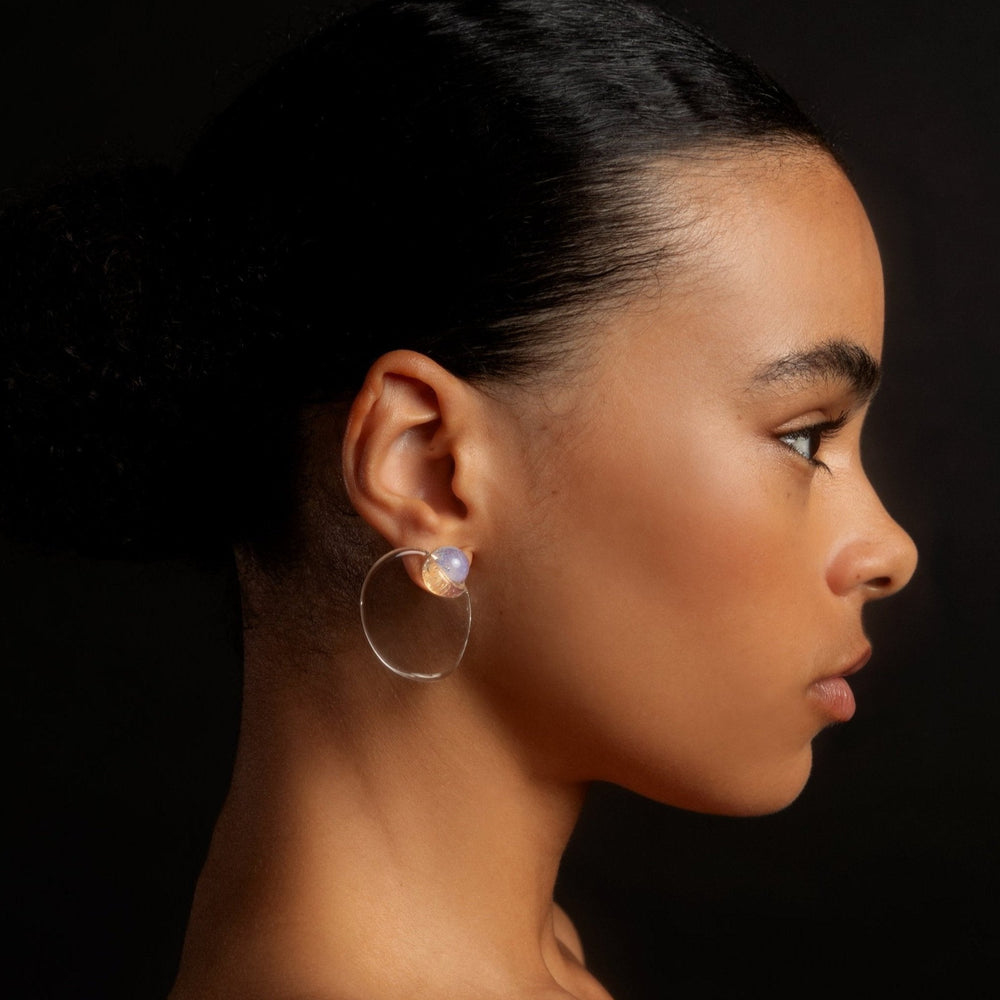 Large Pea Earrings by KEANE - At Present Jewelry