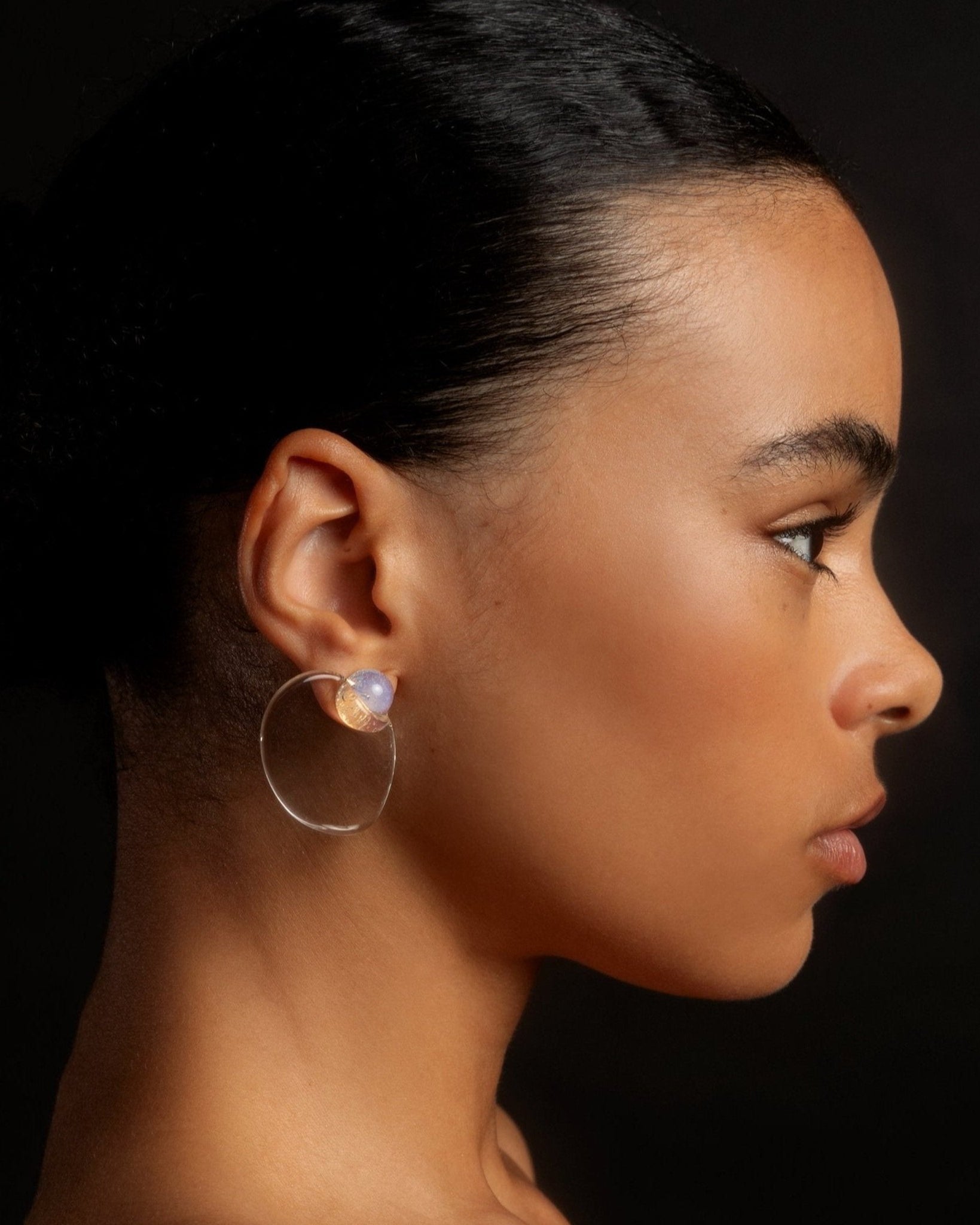 Large Pea Earrings by KEANE - At Present Jewelry