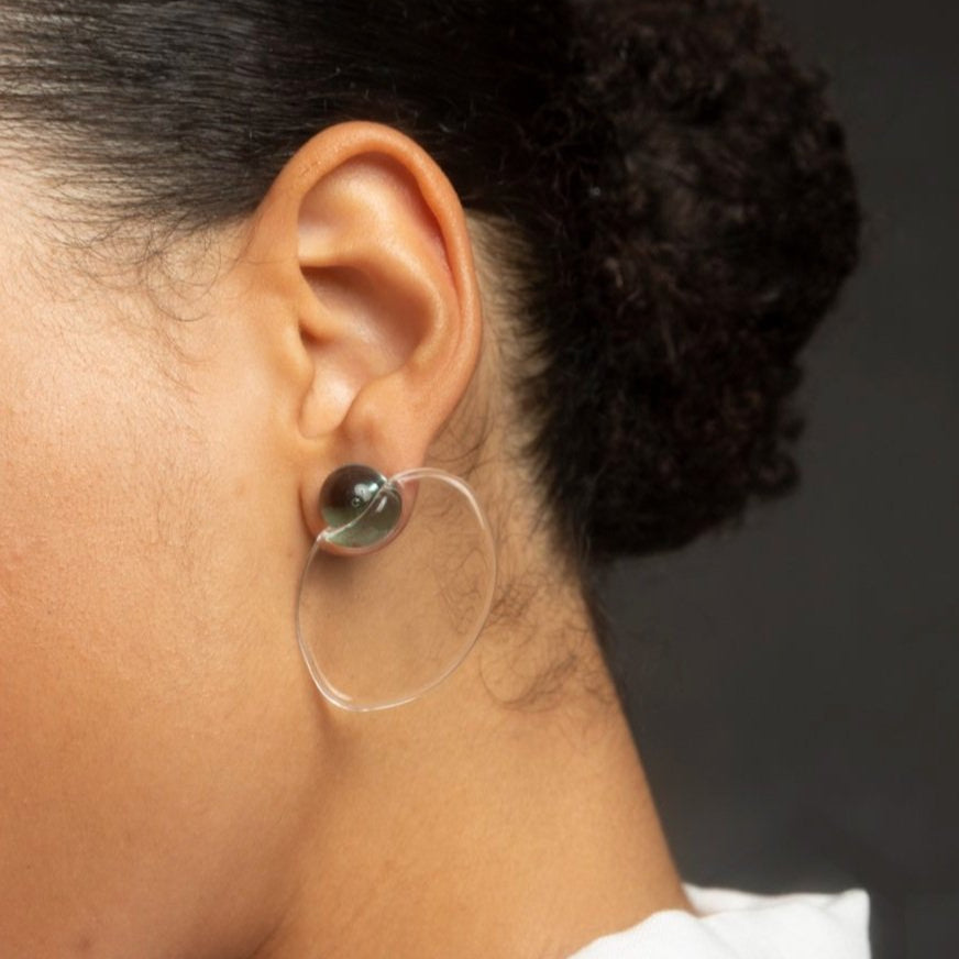 Large Pea Earrings by KEANE - At Present Jewelry