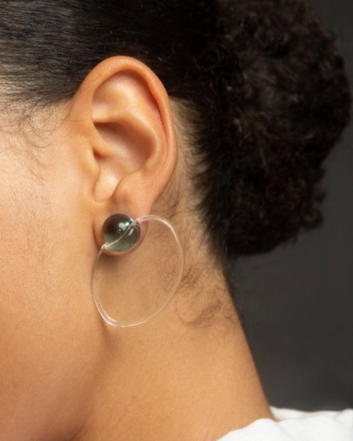 Large Pea Earrings by KEANE - At Present Jewelry