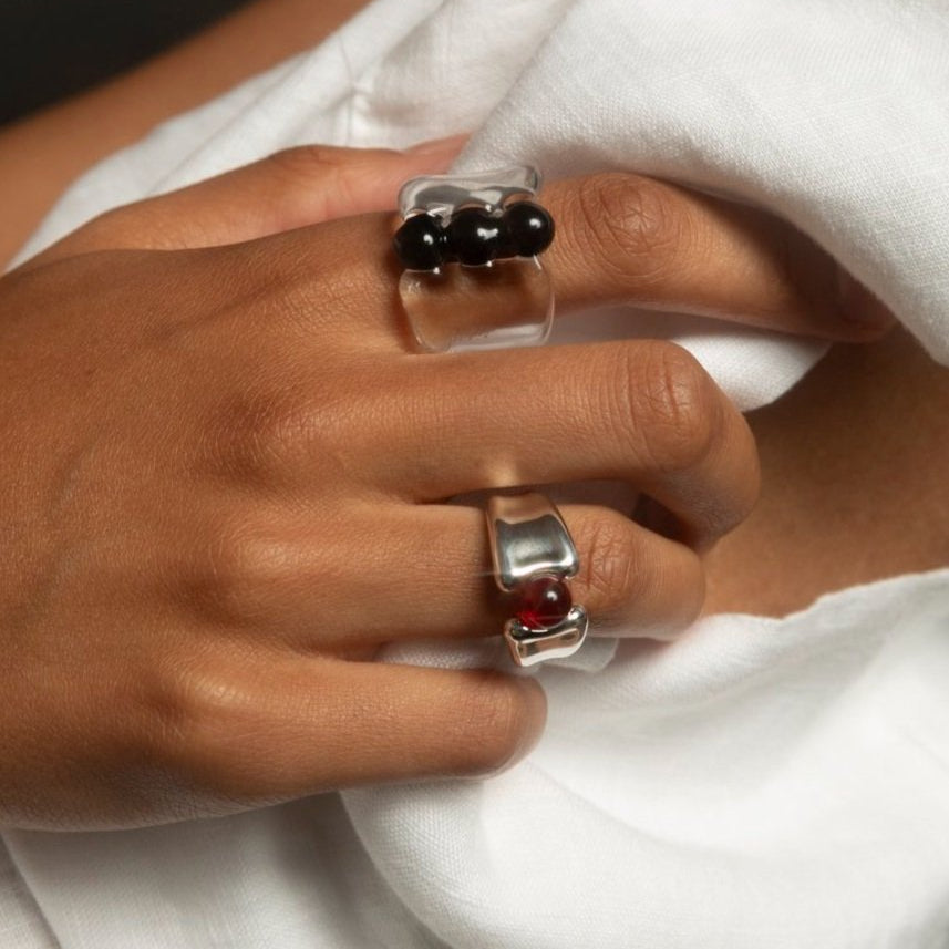 Three Pea Ring by KEANE - At Present Jewelry