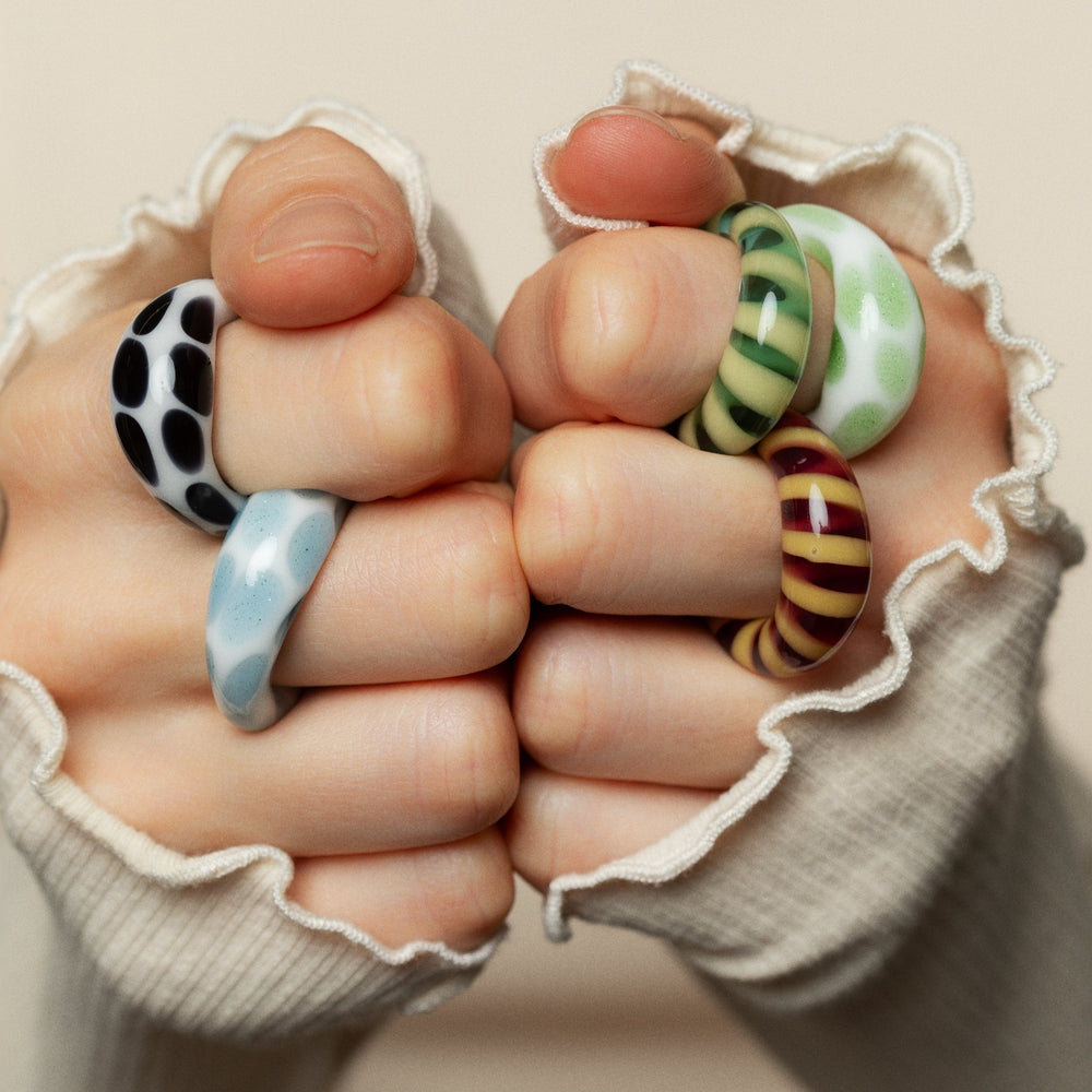 Polka Dot Ring by KEANE - At Present Jewelry