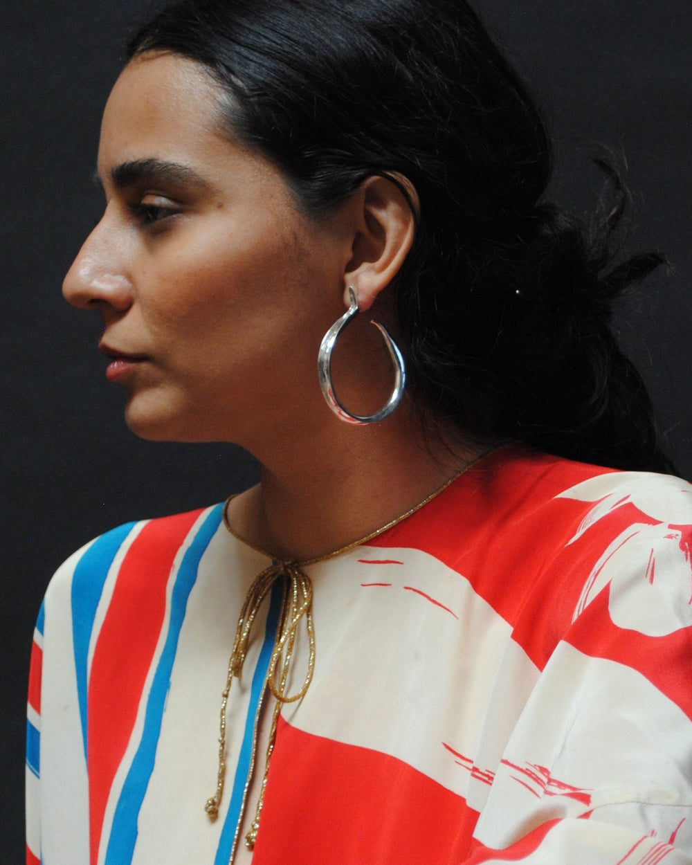 Large Kiki Hoops by Ariana Boussard-Reifel - At Present Jewelry