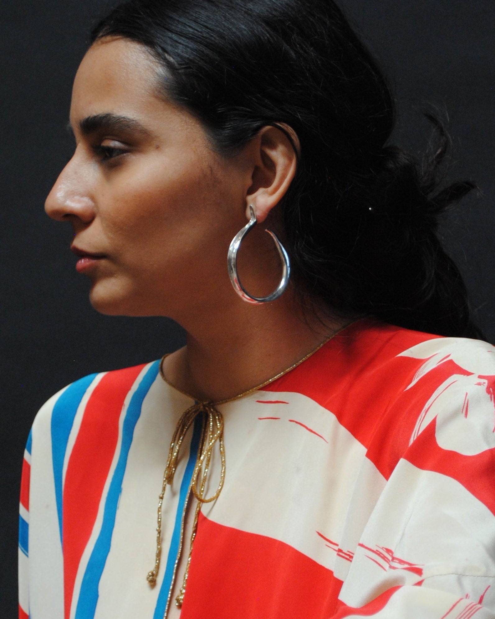 Large Kiki Hoops by Ariana Boussard-Reifel - At Present Jewelry