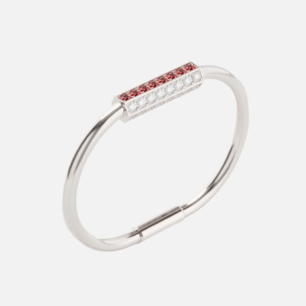 Love Lock Pave Bracelet by James Banks Design - At Present Jewelry