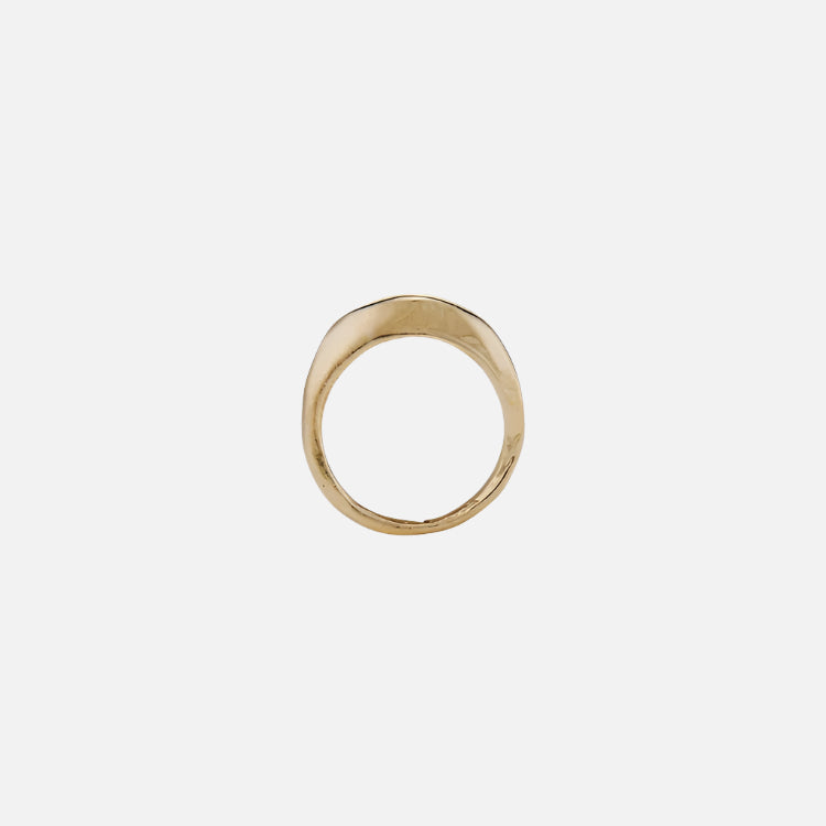 Darcy Gold Ring by Mandy Reid - At Present Jewelry