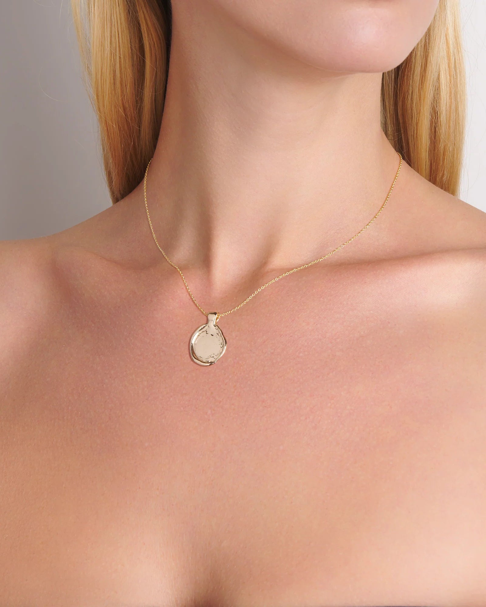 Fern Gold Necklace by Mandy Reid - At Present Jewelry