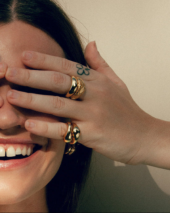 Olympia Ring Set by MM Druck - At Present Jewelry