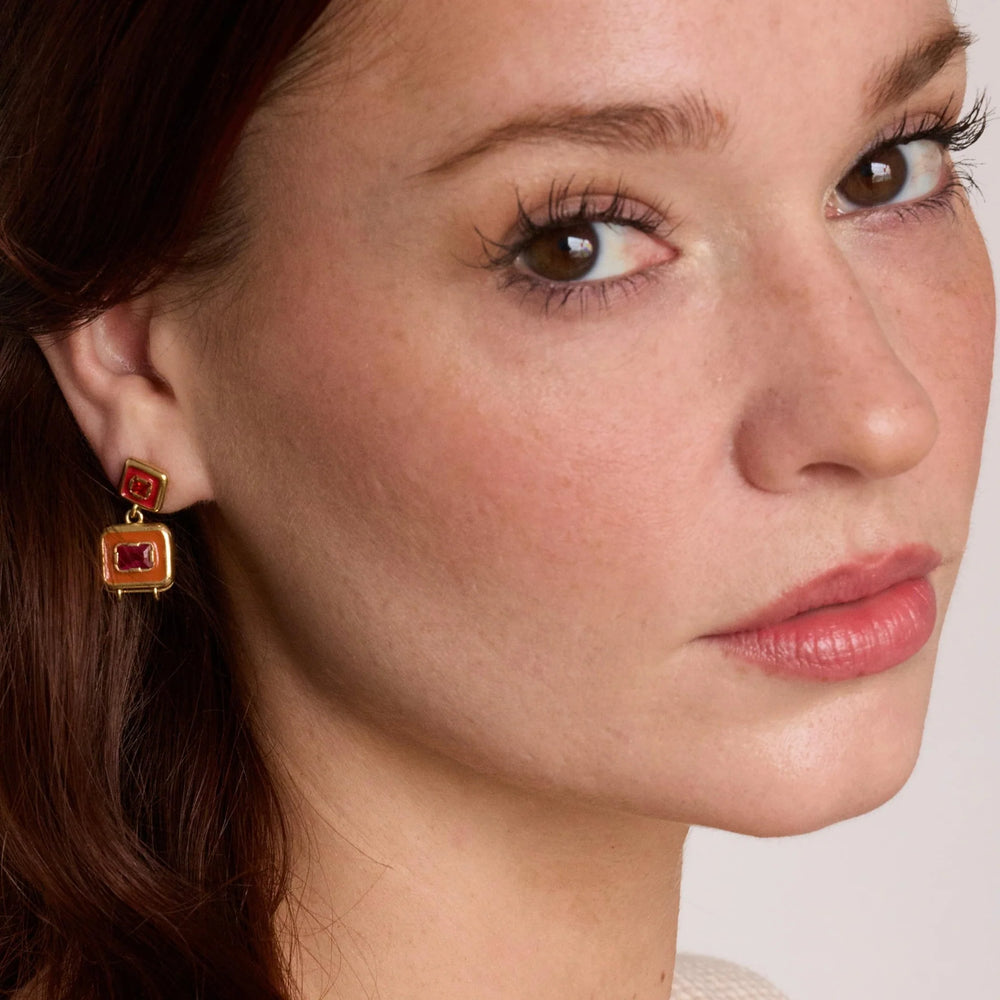 Sunny Snapback Earrings by Monbouquette - At Present Jewelry