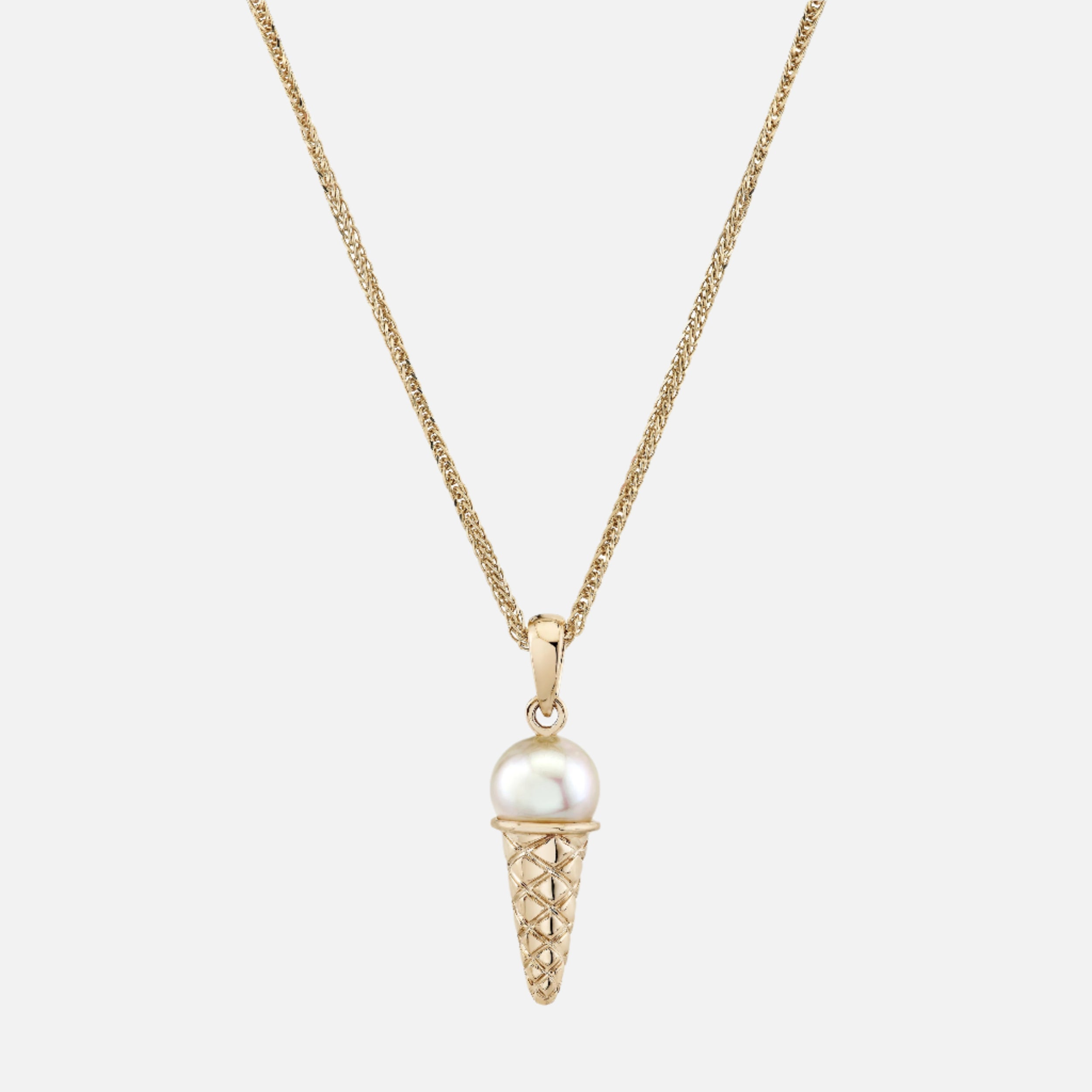 Gemstone Ice Cream Charm by Ariel Gordon Jewelry - At Present Jewelry