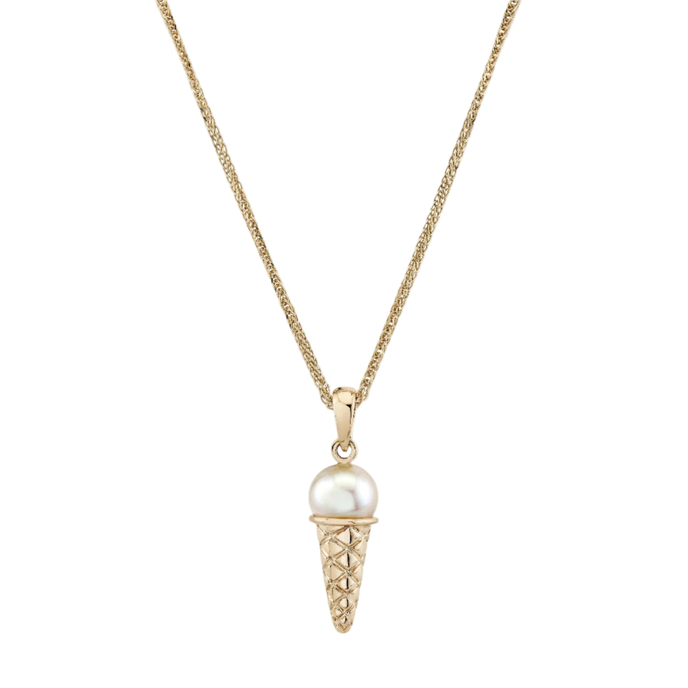 Gemstone Ice Cream Charm by Ariel Gordon Jewelry - At Present Jewelry