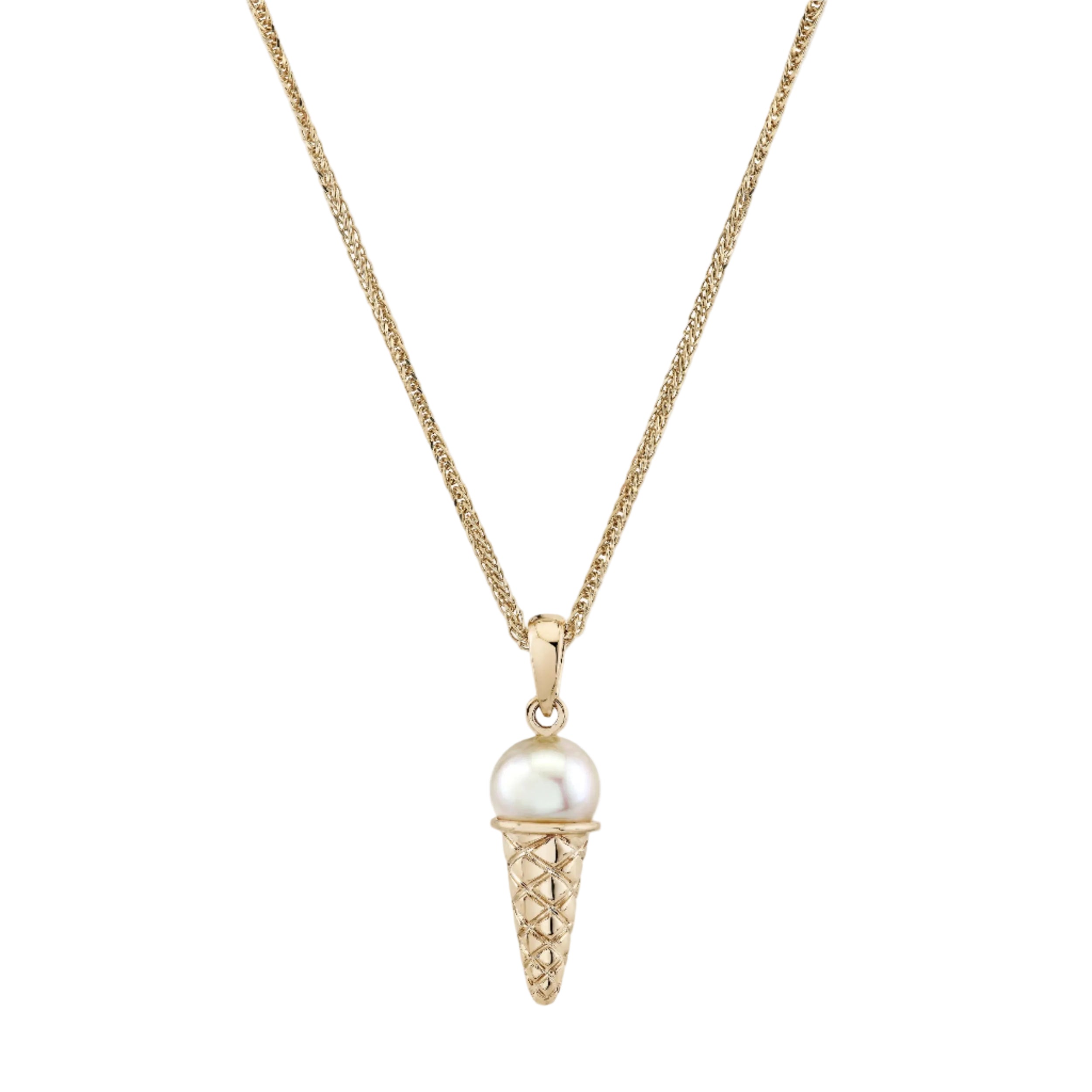 Gemstone Ice Cream Charm by Ariel Gordon Jewelry - At Present Jewelry