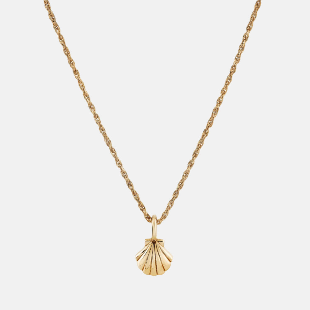 Petite Scallop Shell Charm by Ariel Gordon Jewelry - At Present Jewelry