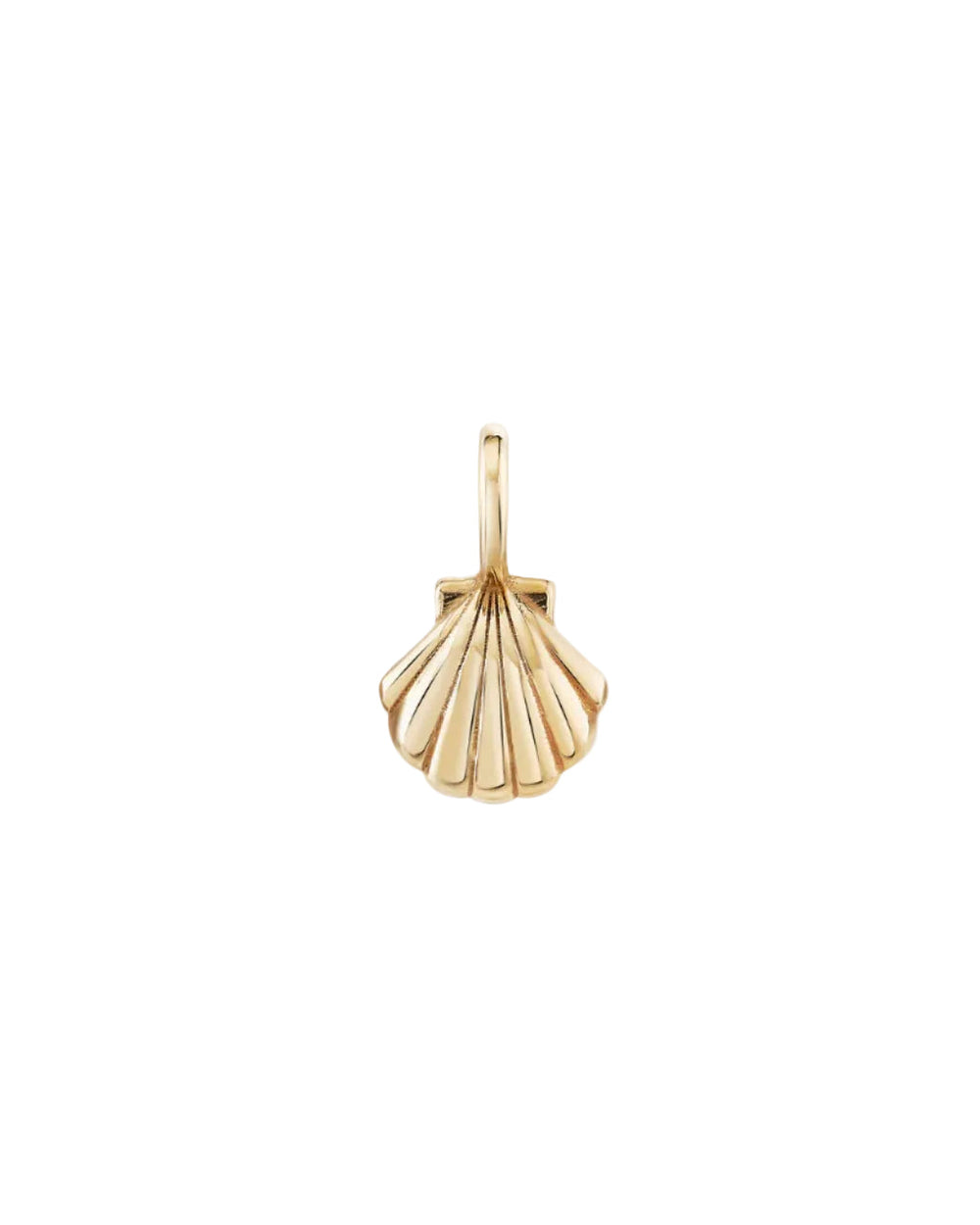 Petite Scallop Shell Charm by Ariel Gordon Jewelry - At Present Jewelry
