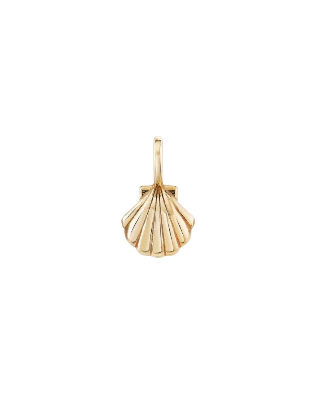 Petite Scallop Shell Charm by Ariel Gordon Jewelry - At Present Jewelry