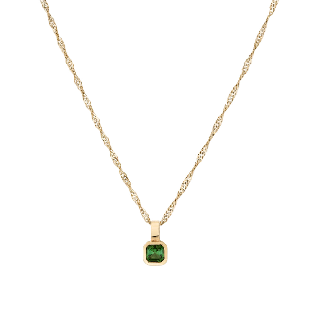 Petite Fern Asscher Charm by Ariel Gordon Jewelry - At Present Jewelry