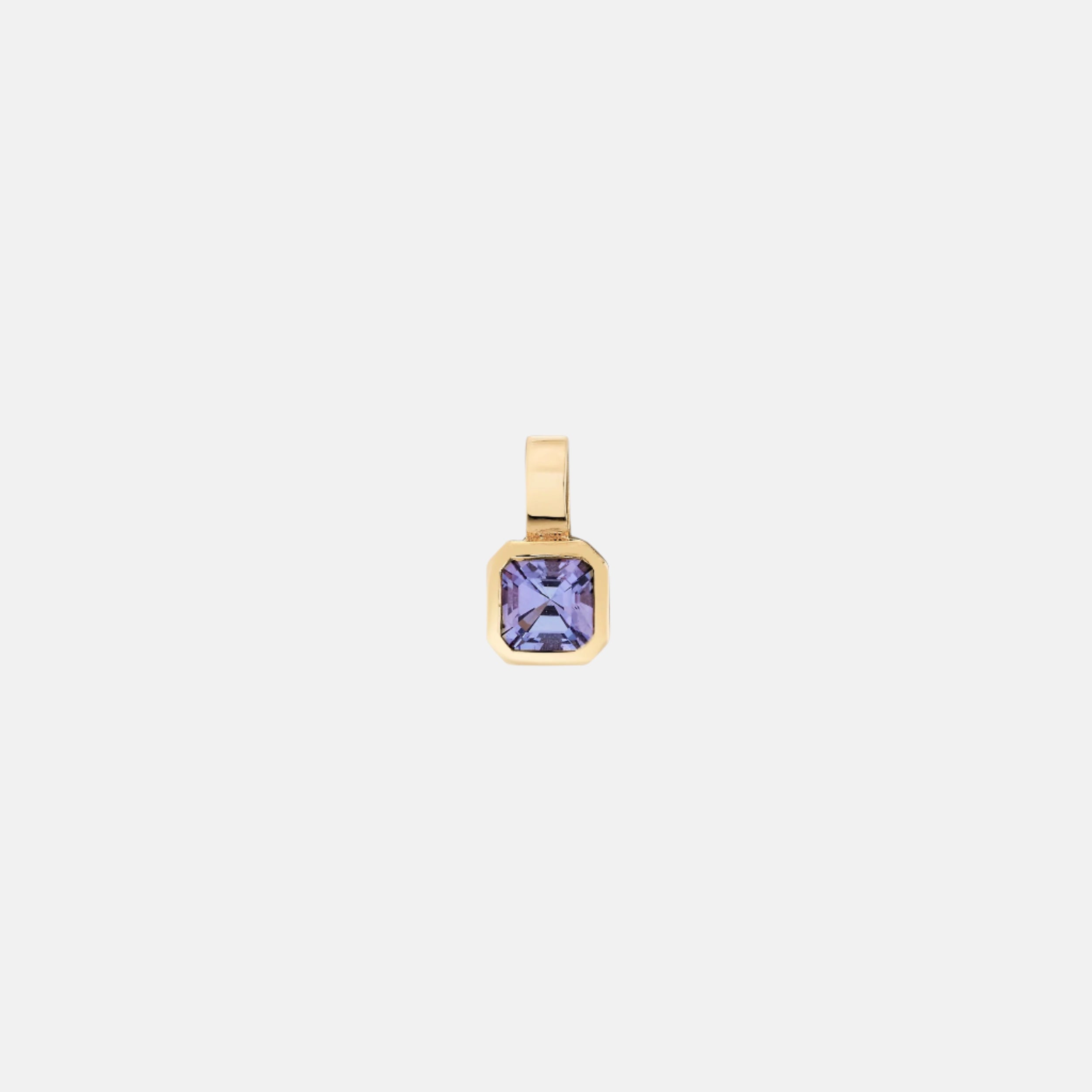Petite Iris Asscher Charm by Ariel Gordon Jewelry - At Present Jewelry