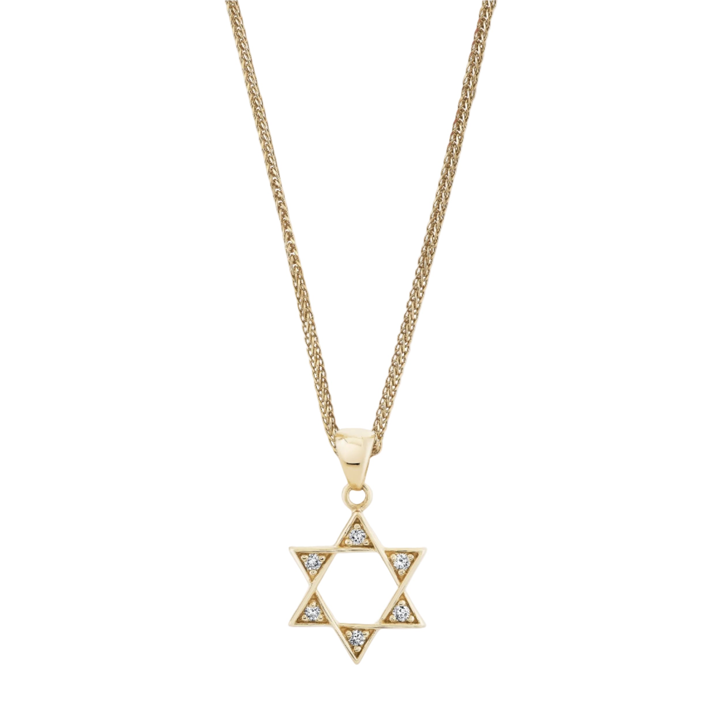 Diamond Star of David Talisman Charm by Ariel Gordon Jewelry - At Present Jewelry