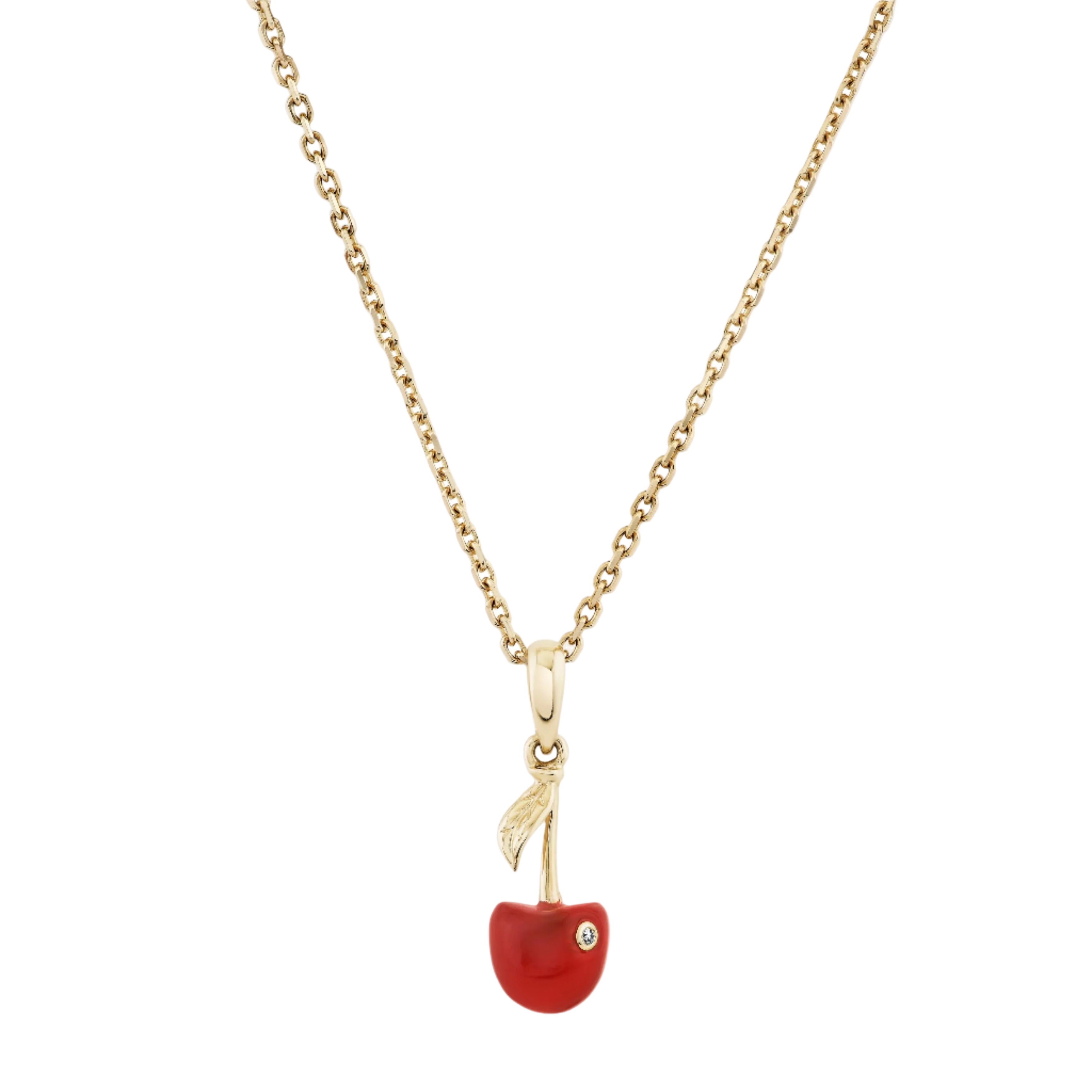 Cherry Baby Pendant by Ariel Gordon Jewelry - At Present Jewelry