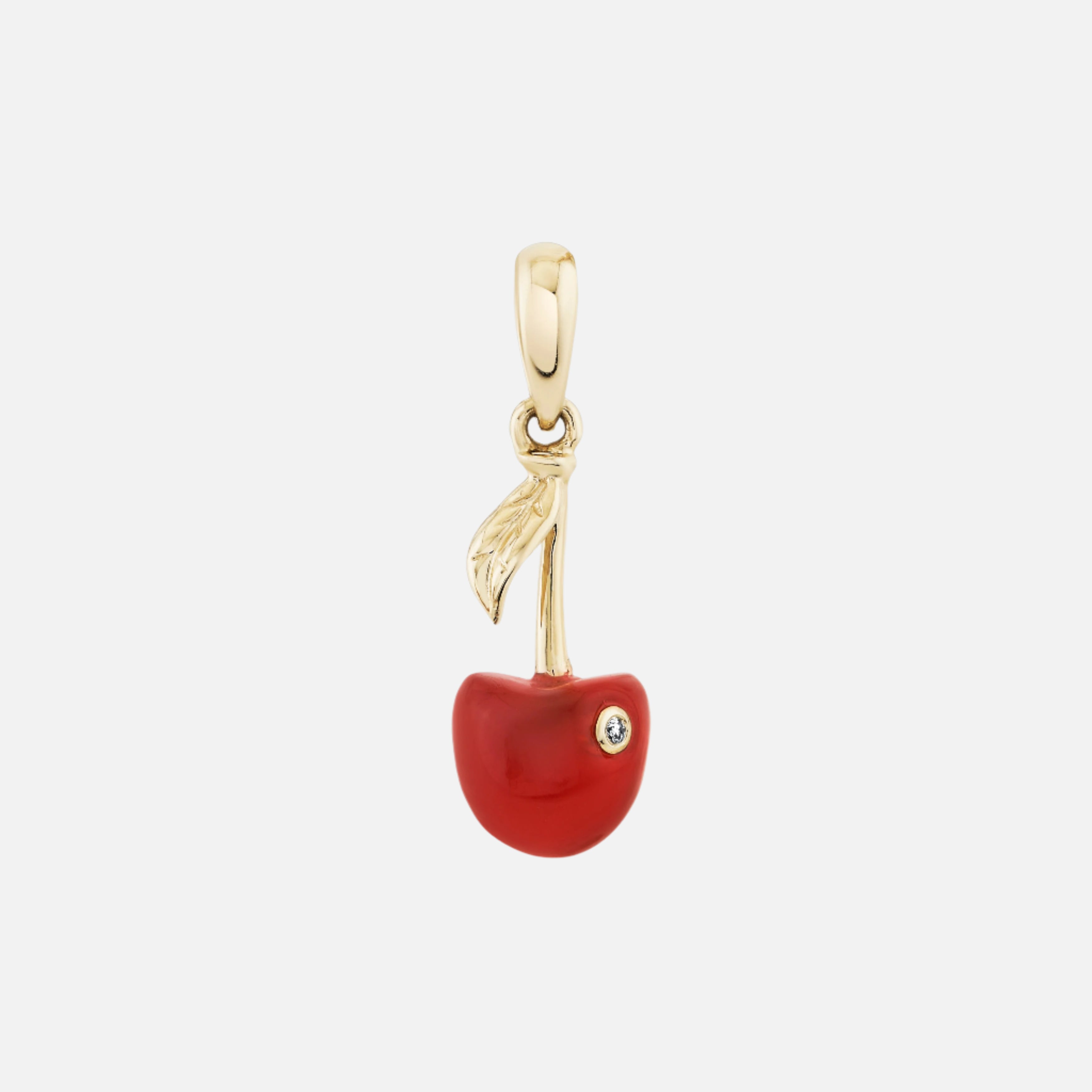 Cherry Baby Pendant by Ariel Gordon Jewelry - At Present Jewelry