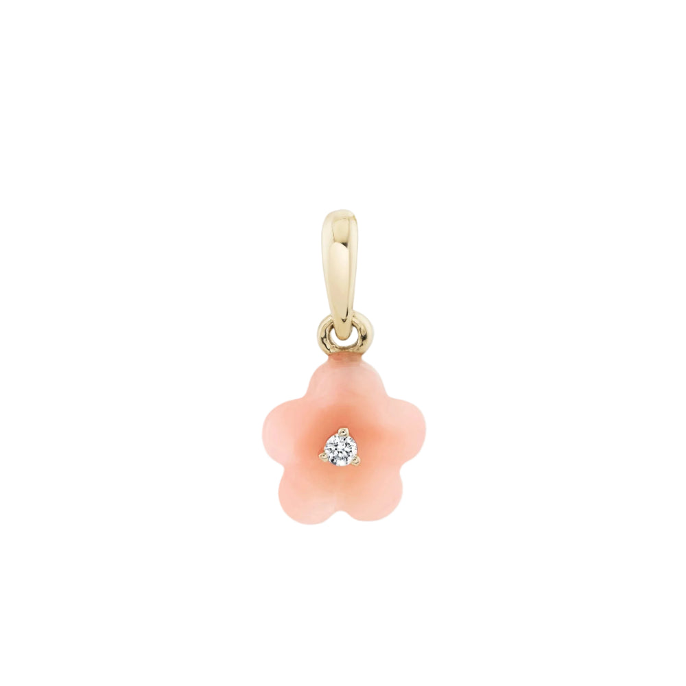 Diamond Blossom Peruvian Opal Charm by Ariel Gordon Jewelry - At Present Jewelry