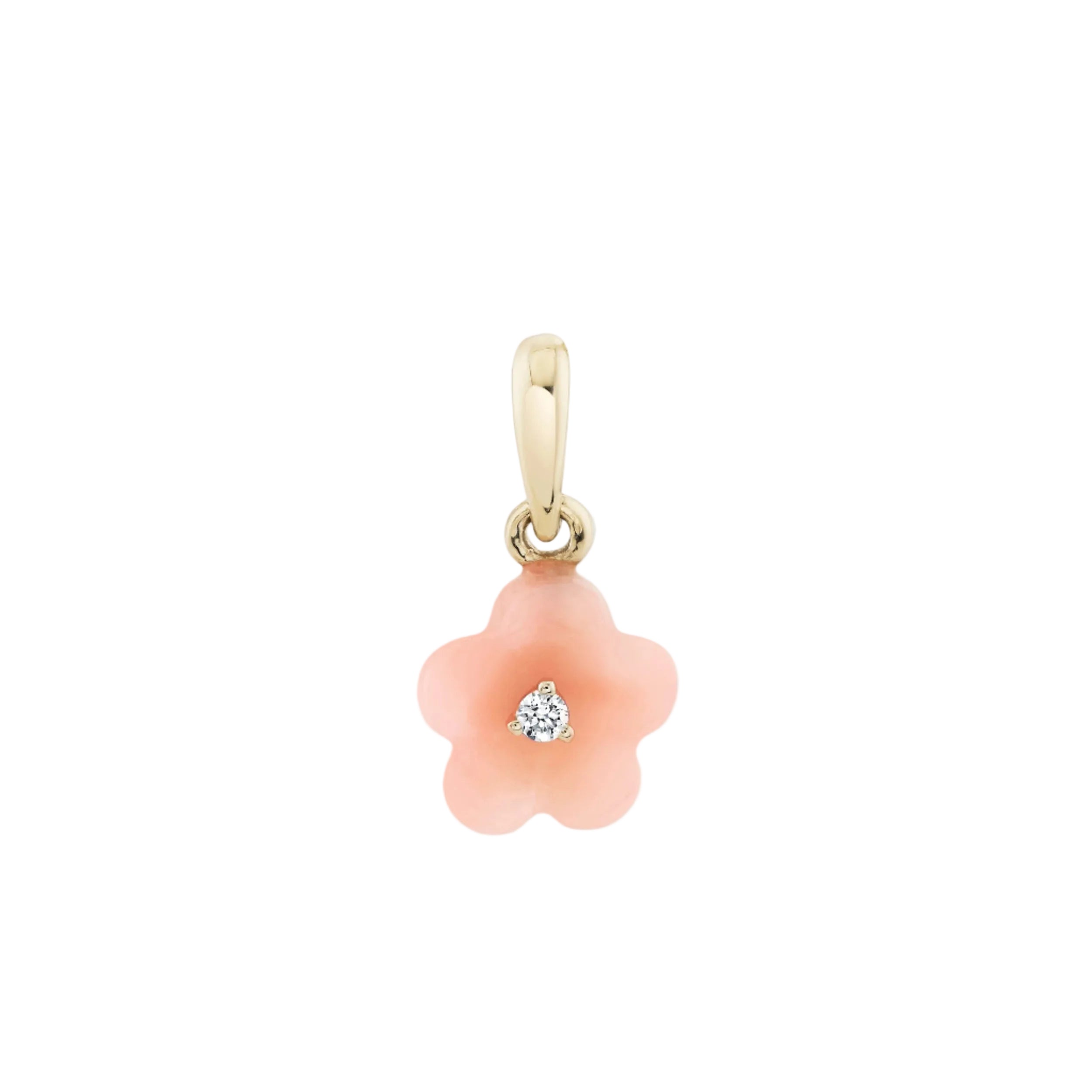 Diamond Blossom Peruvian Opal Charm by Ariel Gordon Jewelry - At Present Jewelry