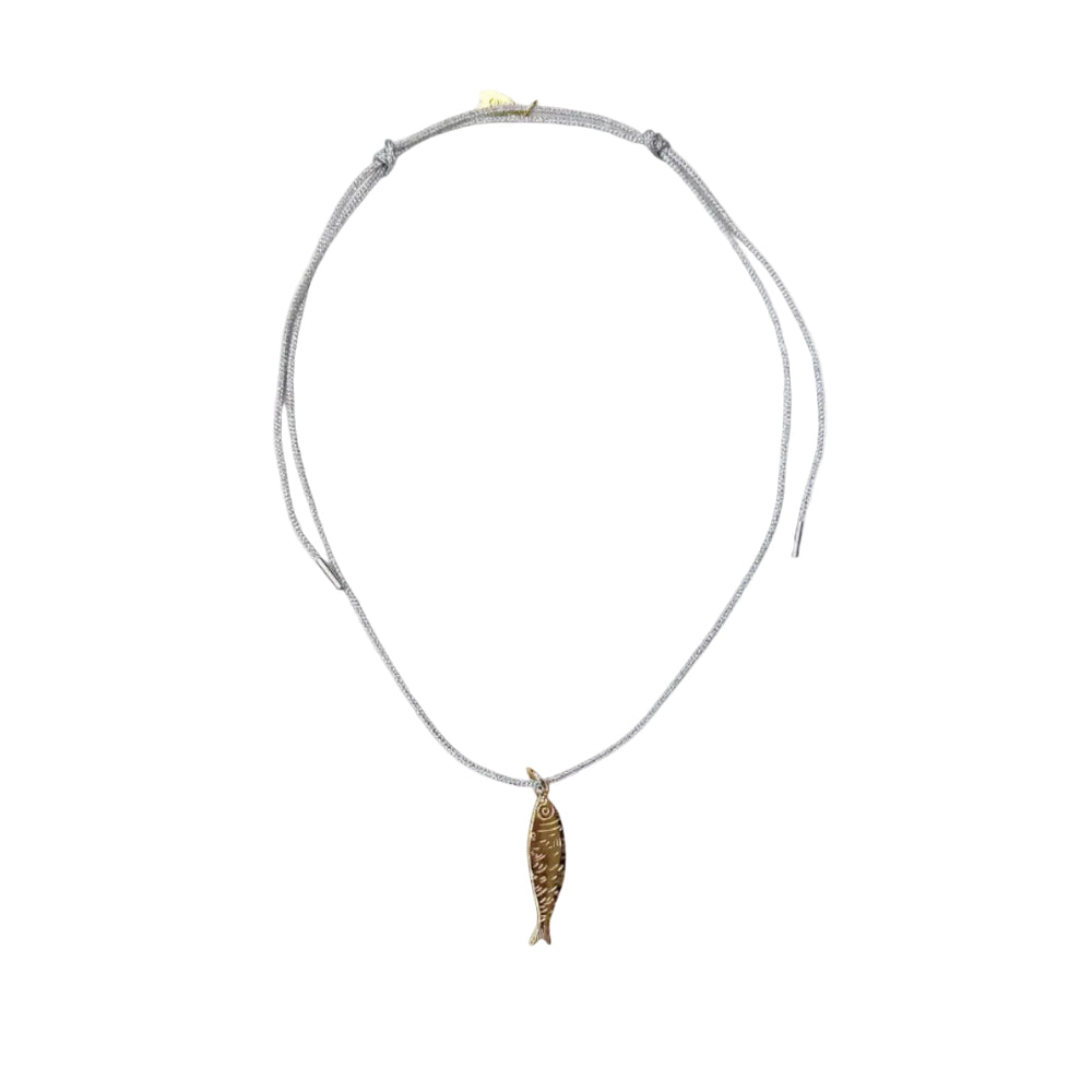 Seaside Souvenir Fish Necklace by NOTTE - At Present Jewelry