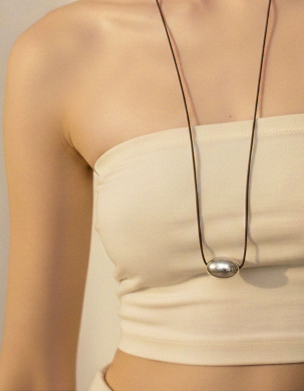 Small Ellipse Necklace