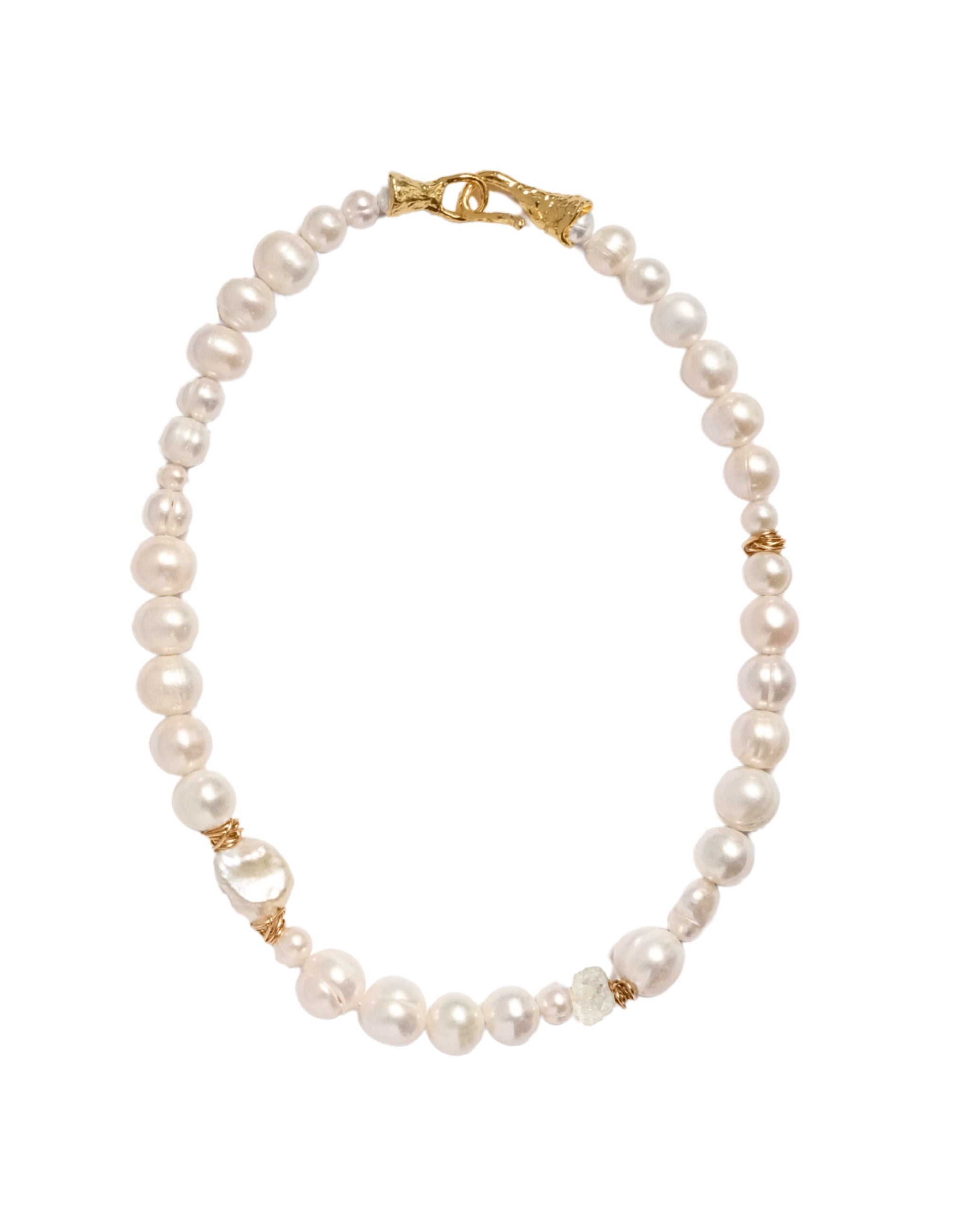 Milky Quartz Collar