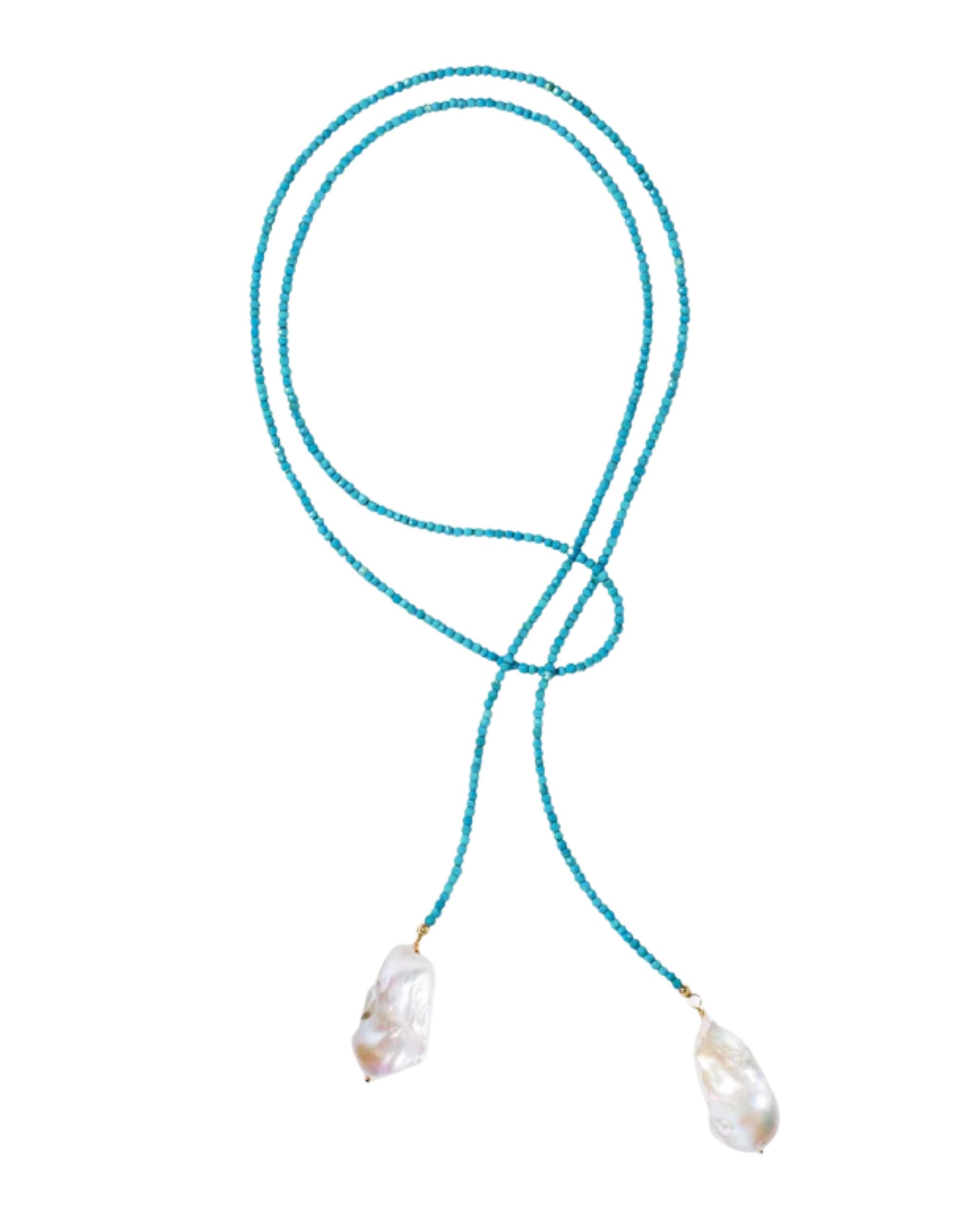 Classic Gemstone Lariat