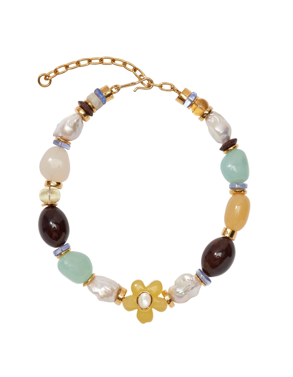 Mistflower Necklace in Limoncello