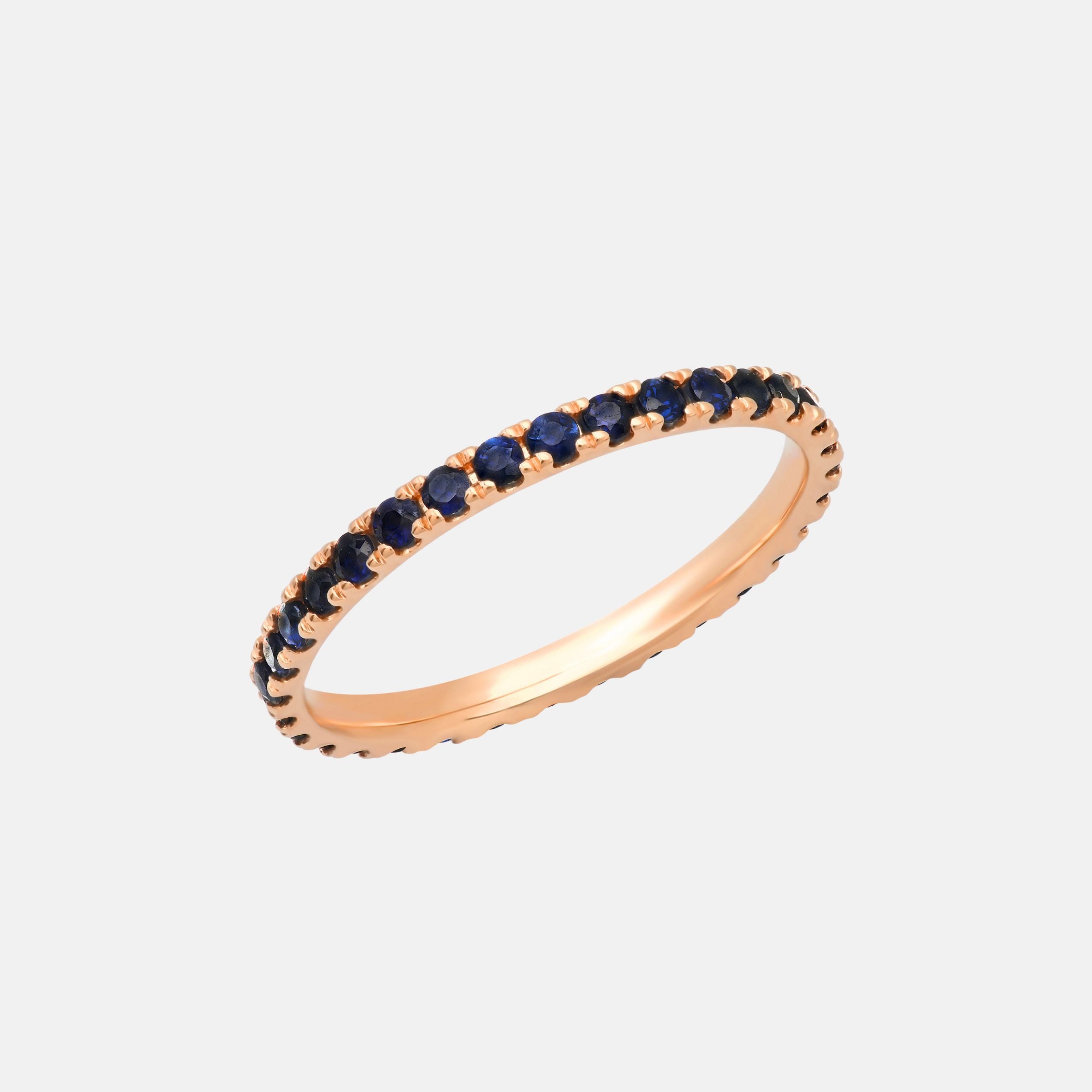 Standard Sapphire Eternity Band by Eriness - At Present Jewelry