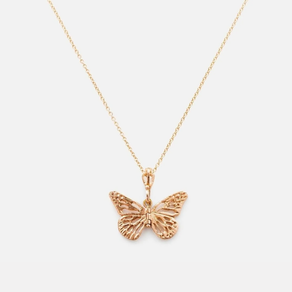 Baby Monarch Necklace by James Banks Design - At Present Jewelry