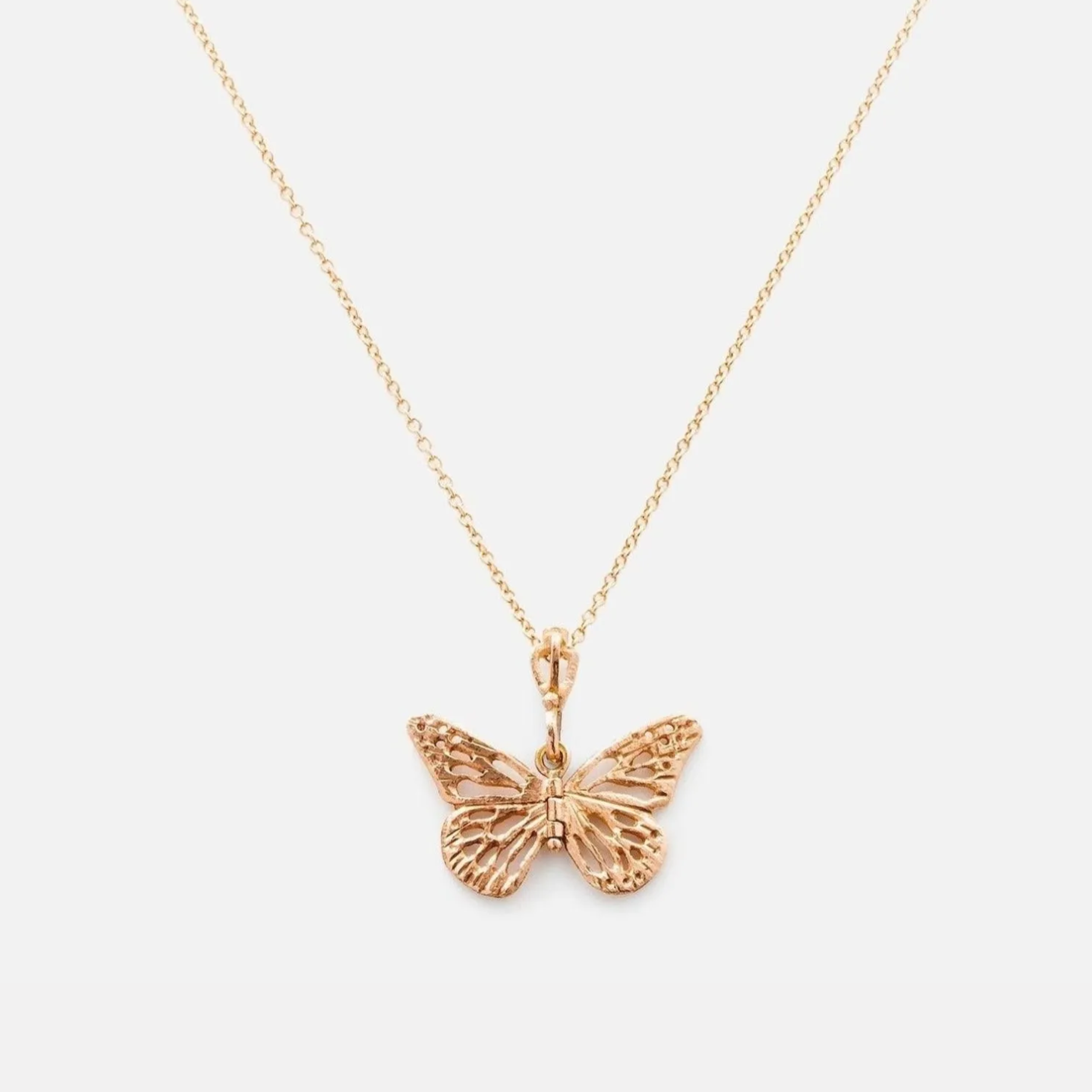 Baby Monarch Necklace by James Banks Design - At Present Jewelry