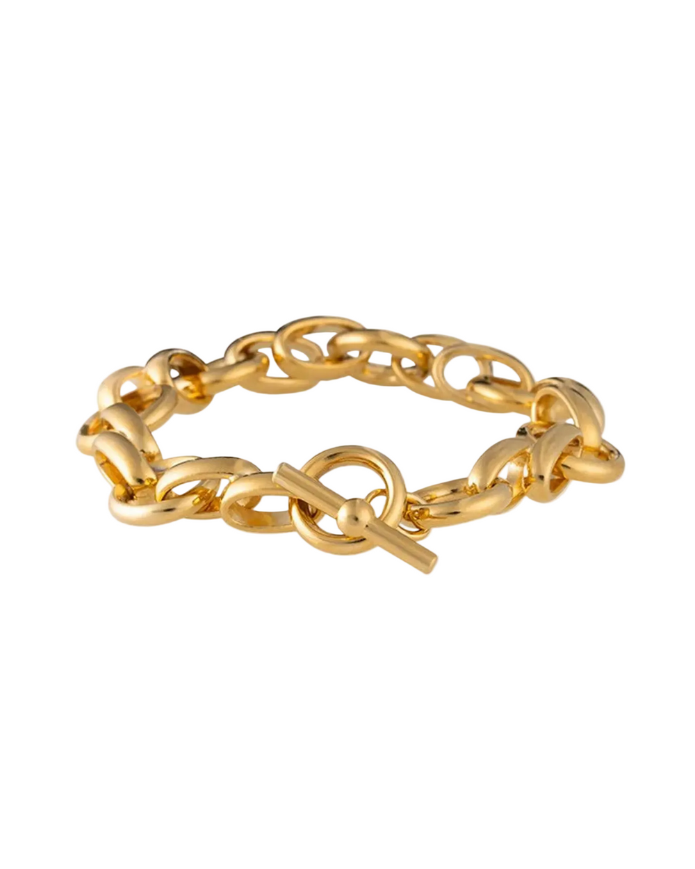 Italian Chain Link Bracelet by Christina Caruso - At Present Jewelry