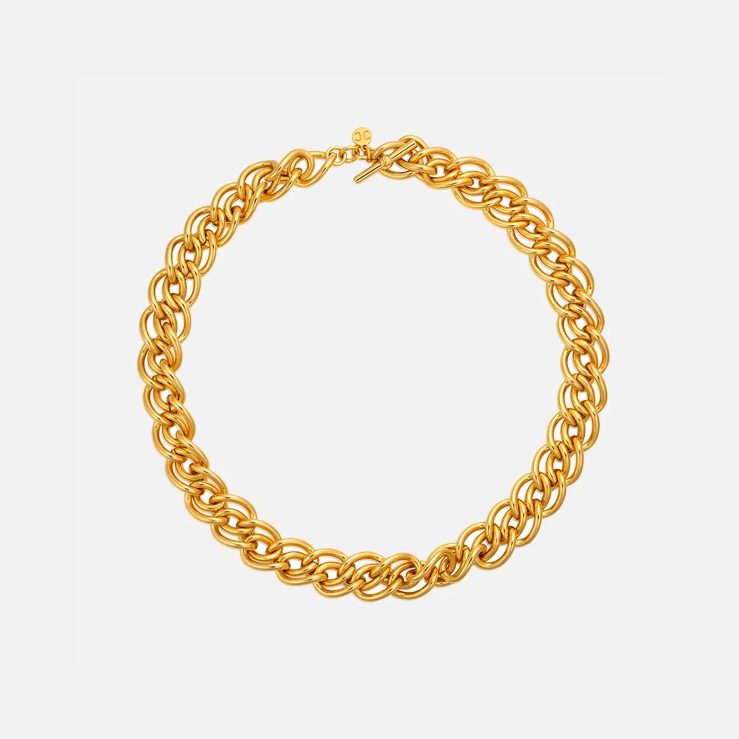 Braided Chain Necklace by Christina Caruso - At Present Jewelry