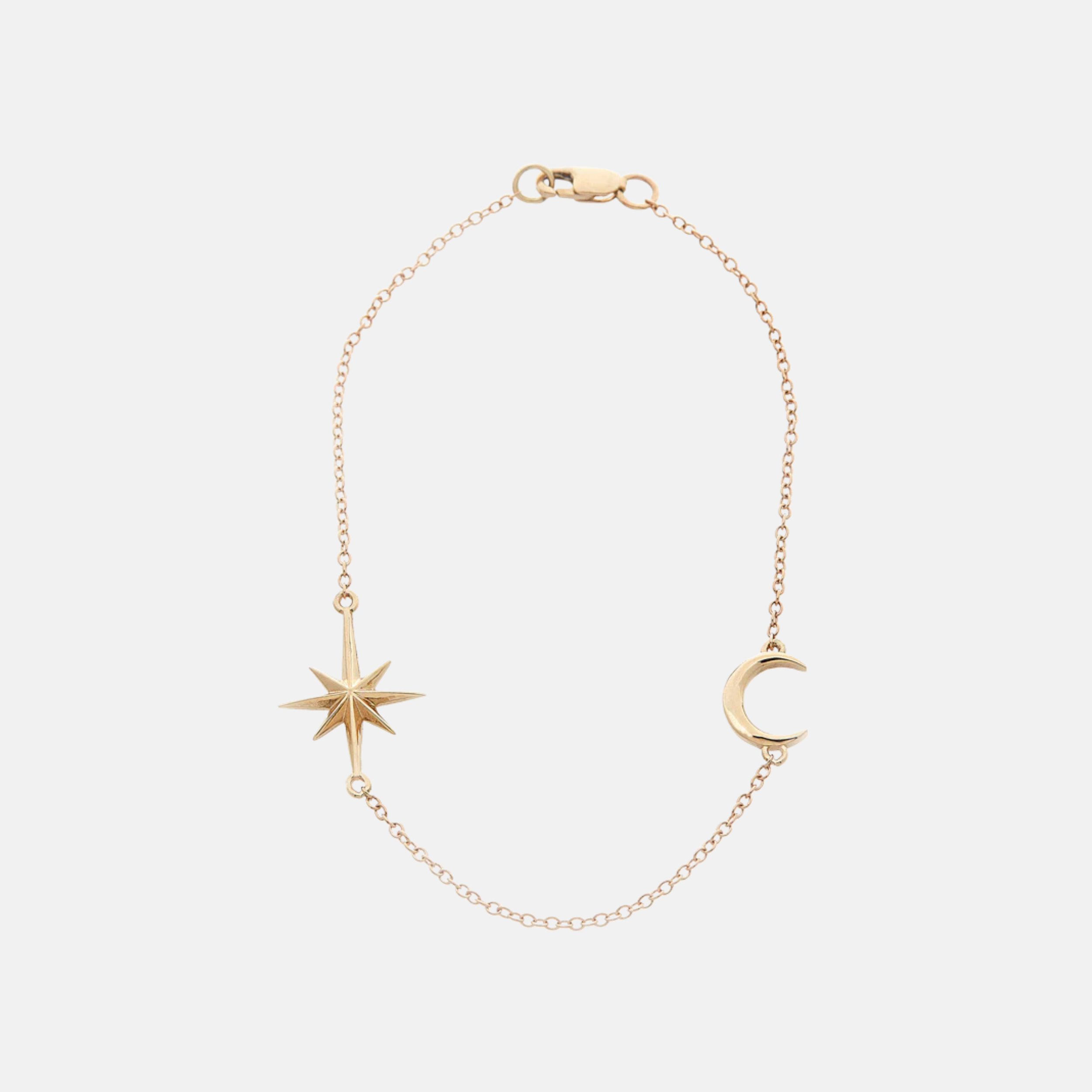 Moon and Stars Bracelet by Talon Jewelry - At Present Jewelry