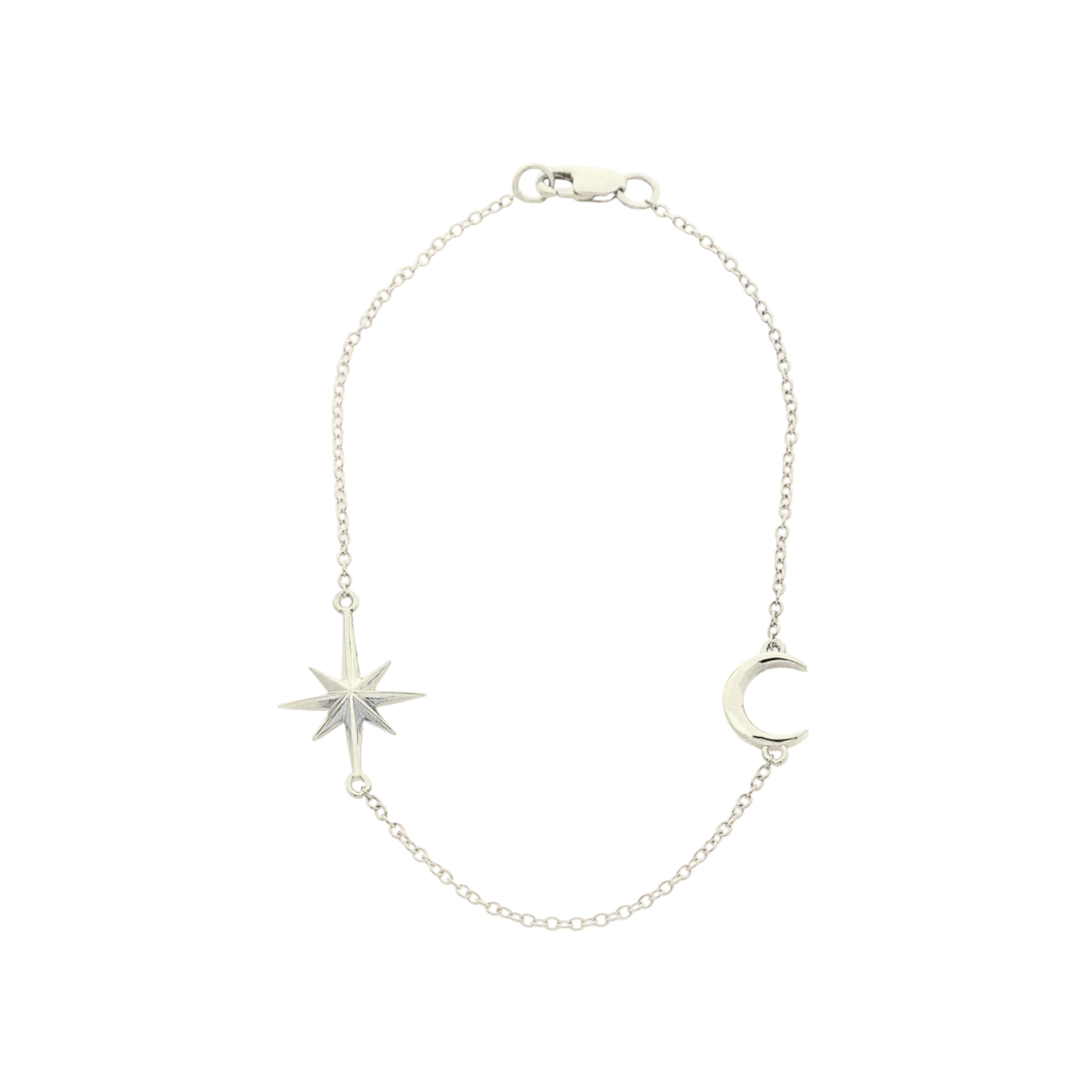 Moon and Stars Bracelet by Talon Jewelry - At Present Jewelry