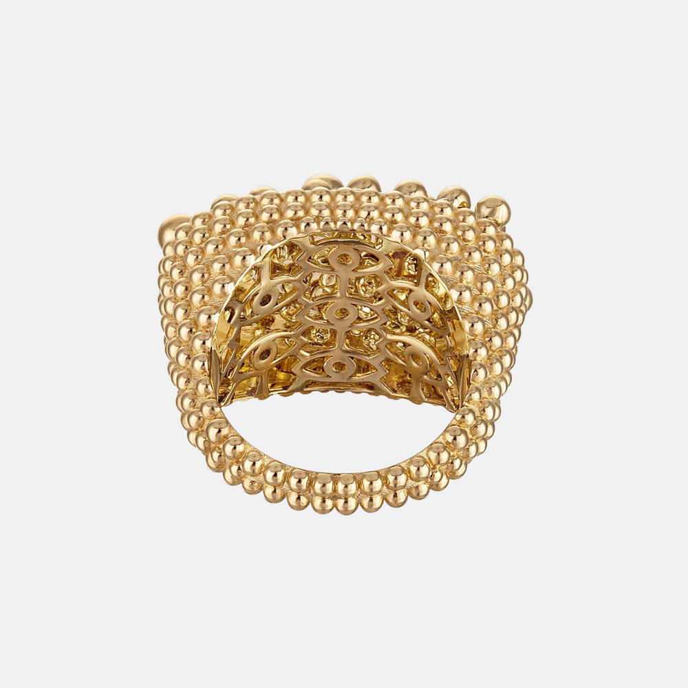 Bubbles Explosion Ring, Malachite by Eden Presley - At Present Jewelry