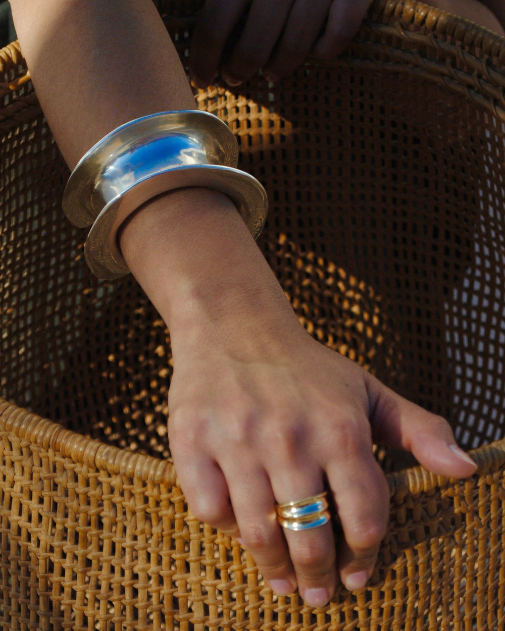 Noh Cuff Bracelet by Ariana Boussard-Reifel - At Present Jewelry