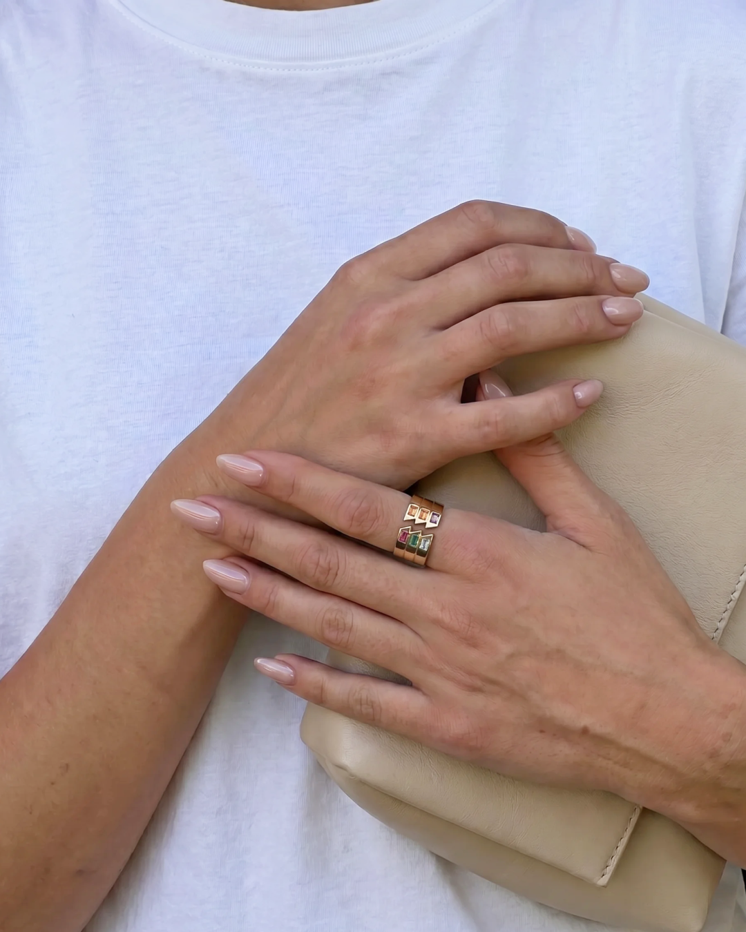 Orli Cigar Band Ring