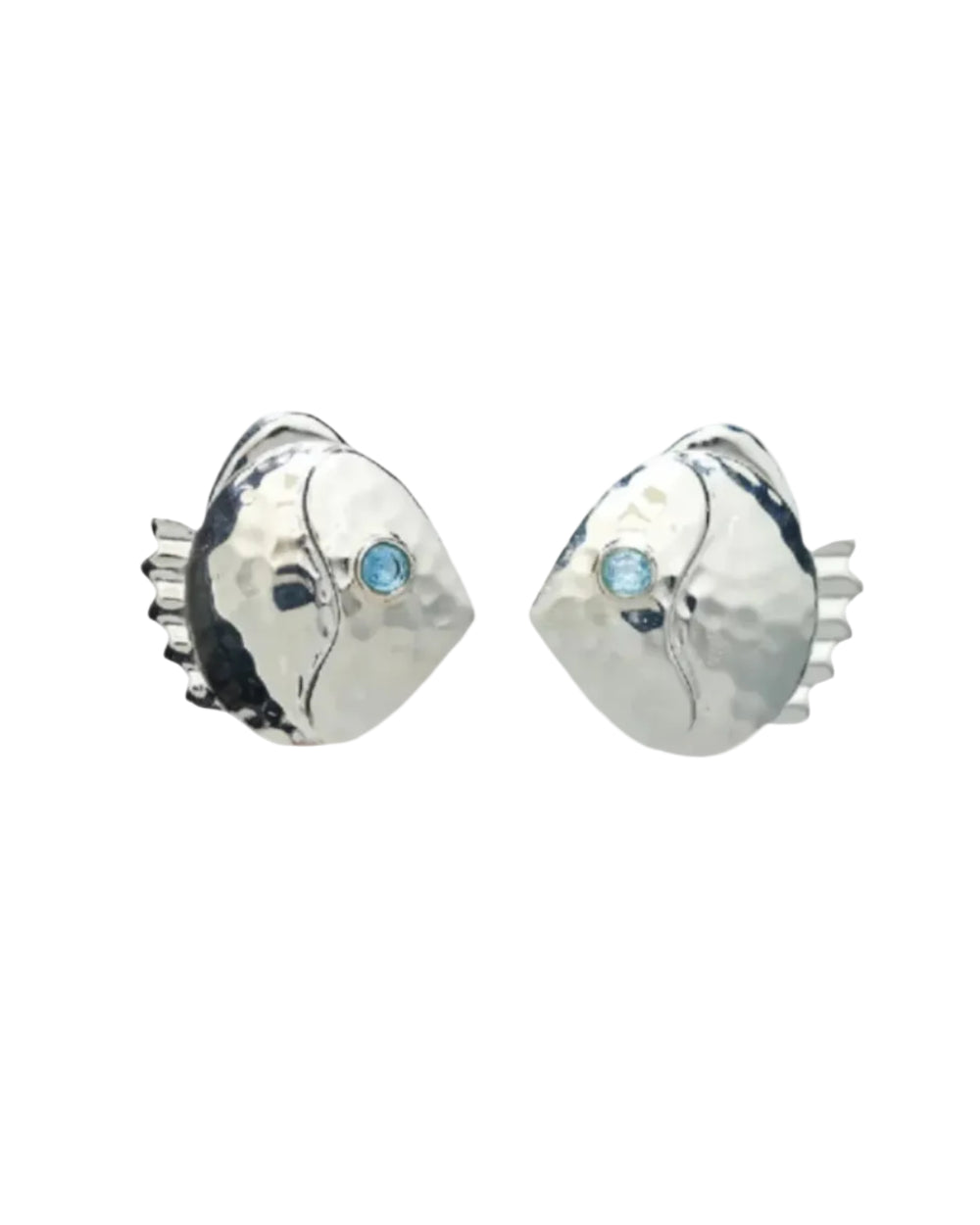 Mikuni Stud Earrings, Silver - At Present Jewelry
