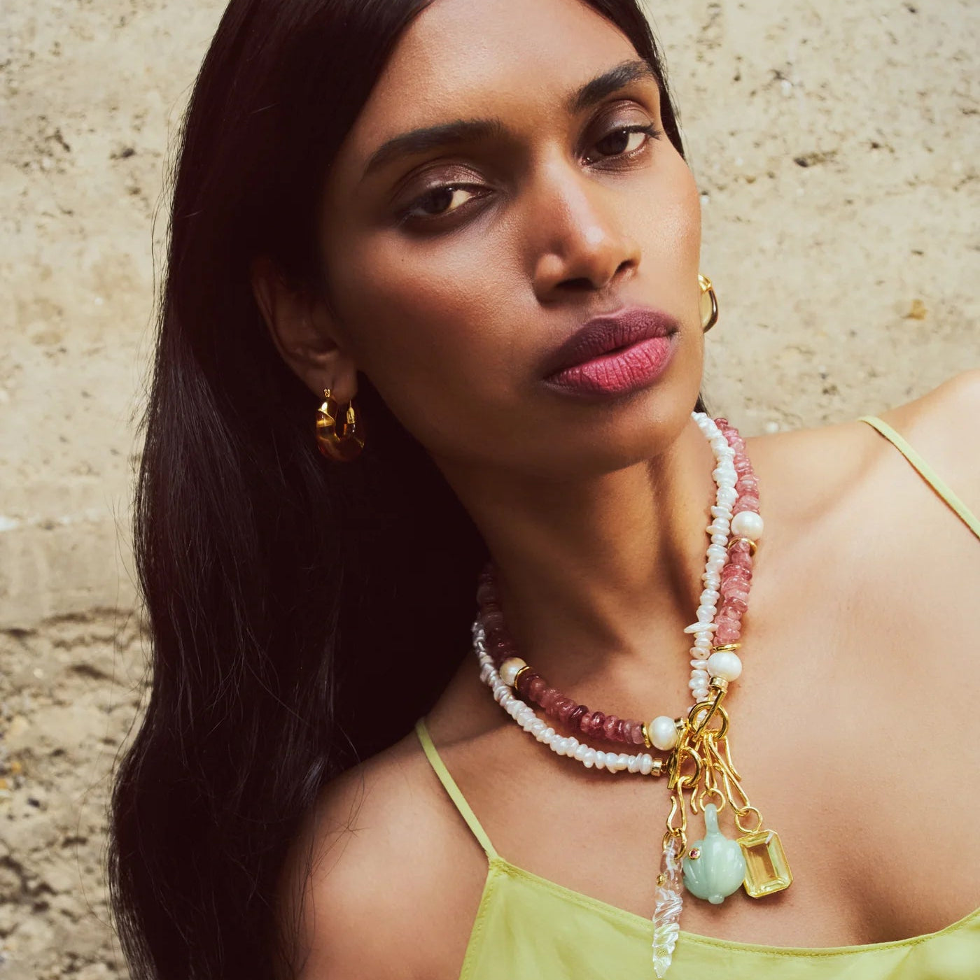 Tower Shell Charm by Lizzie Fortunato - At Present Jewelry