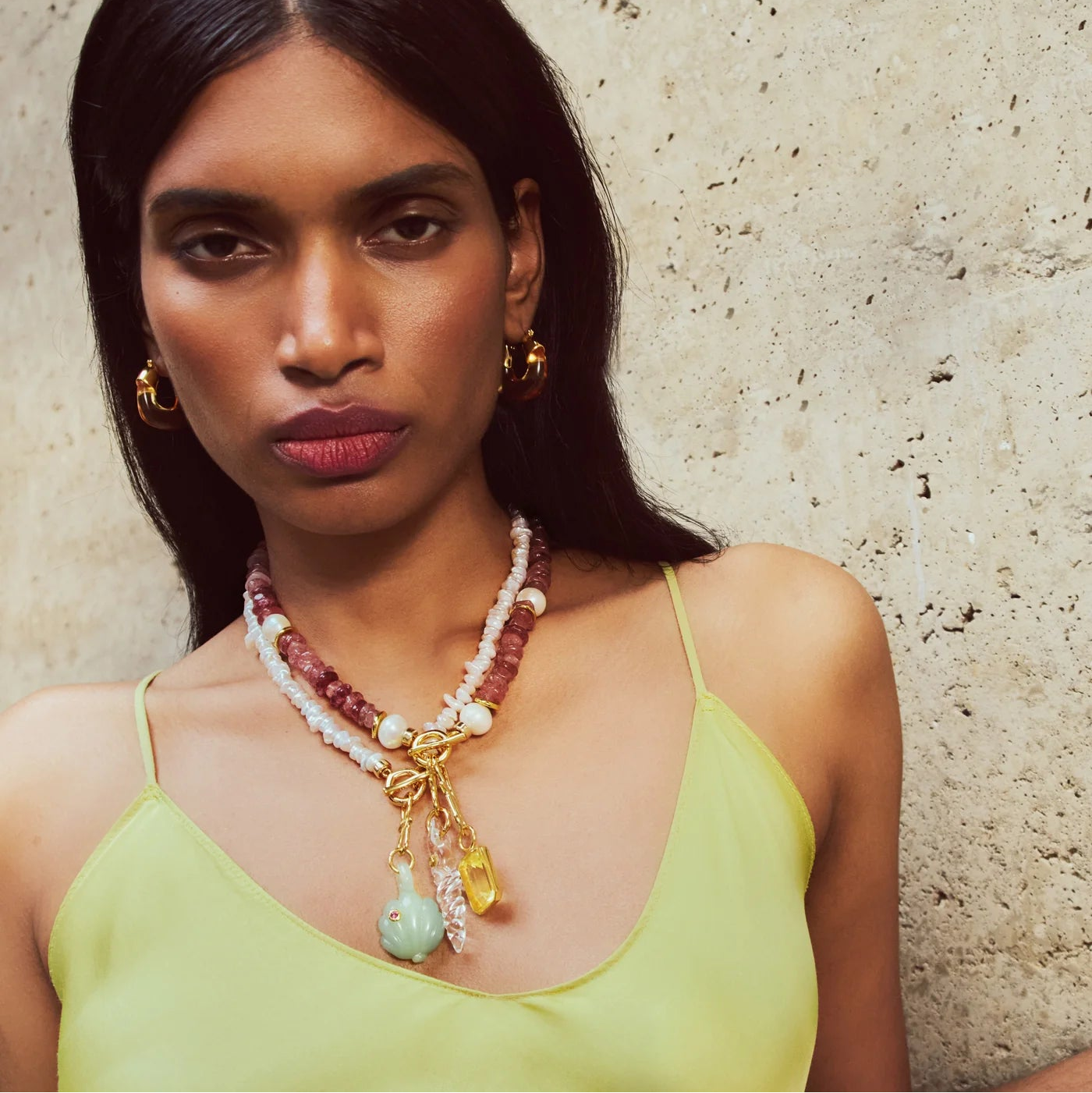 Tower Shell Charm by Lizzie Fortunato - At Present Jewelry