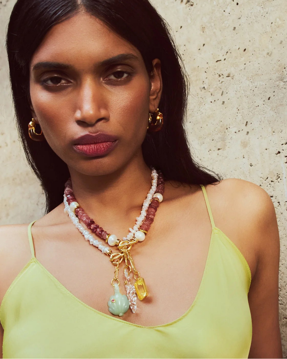 Tower Shell Charm by Lizzie Fortunato - At Present Jewelry