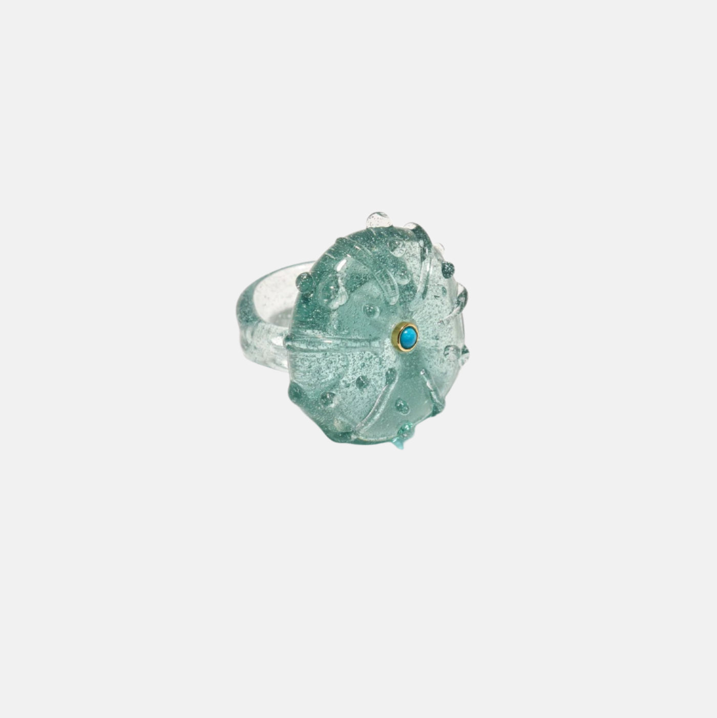 Sea Urchin Ring by Lizzie Fortunato - At Present Jewelry