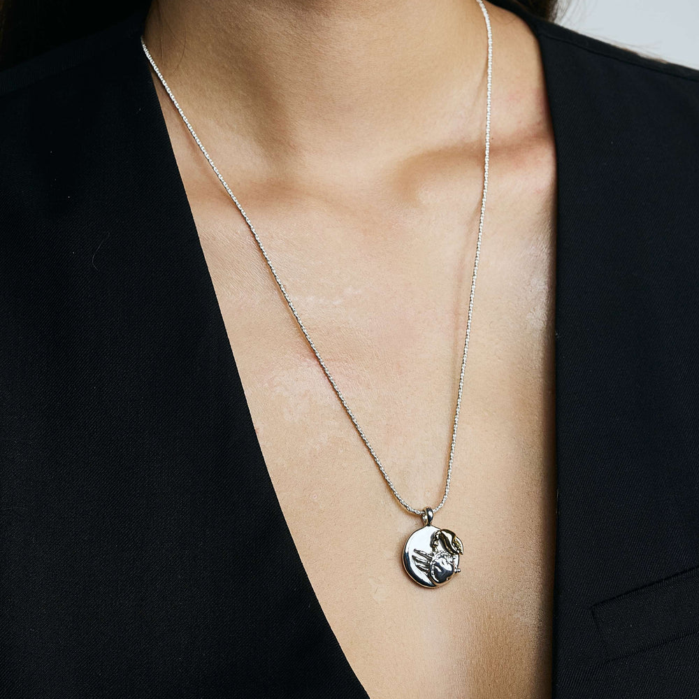 Cancer Pendant Necklace by Carina Hardy - At Present Jewelry