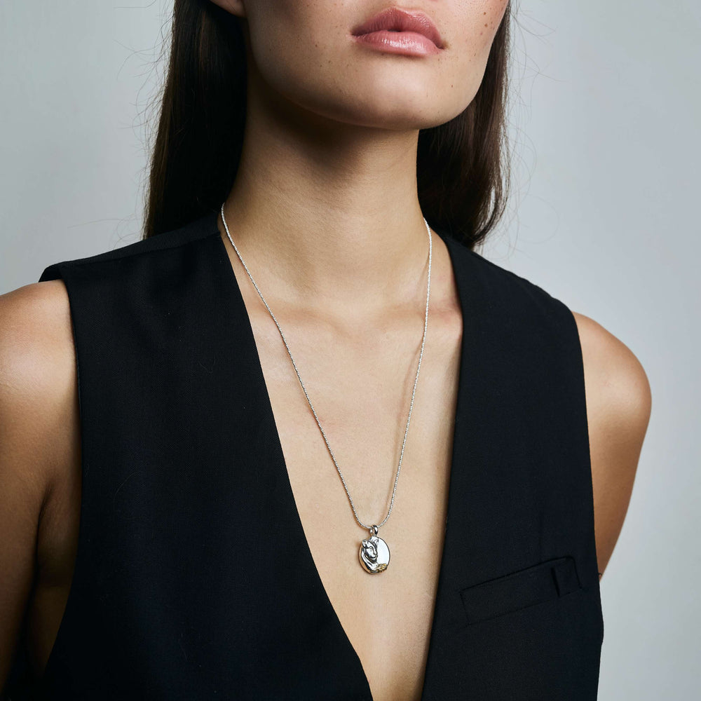 Leo Pendant Necklace by Carina Hardy - At Present Jewelry